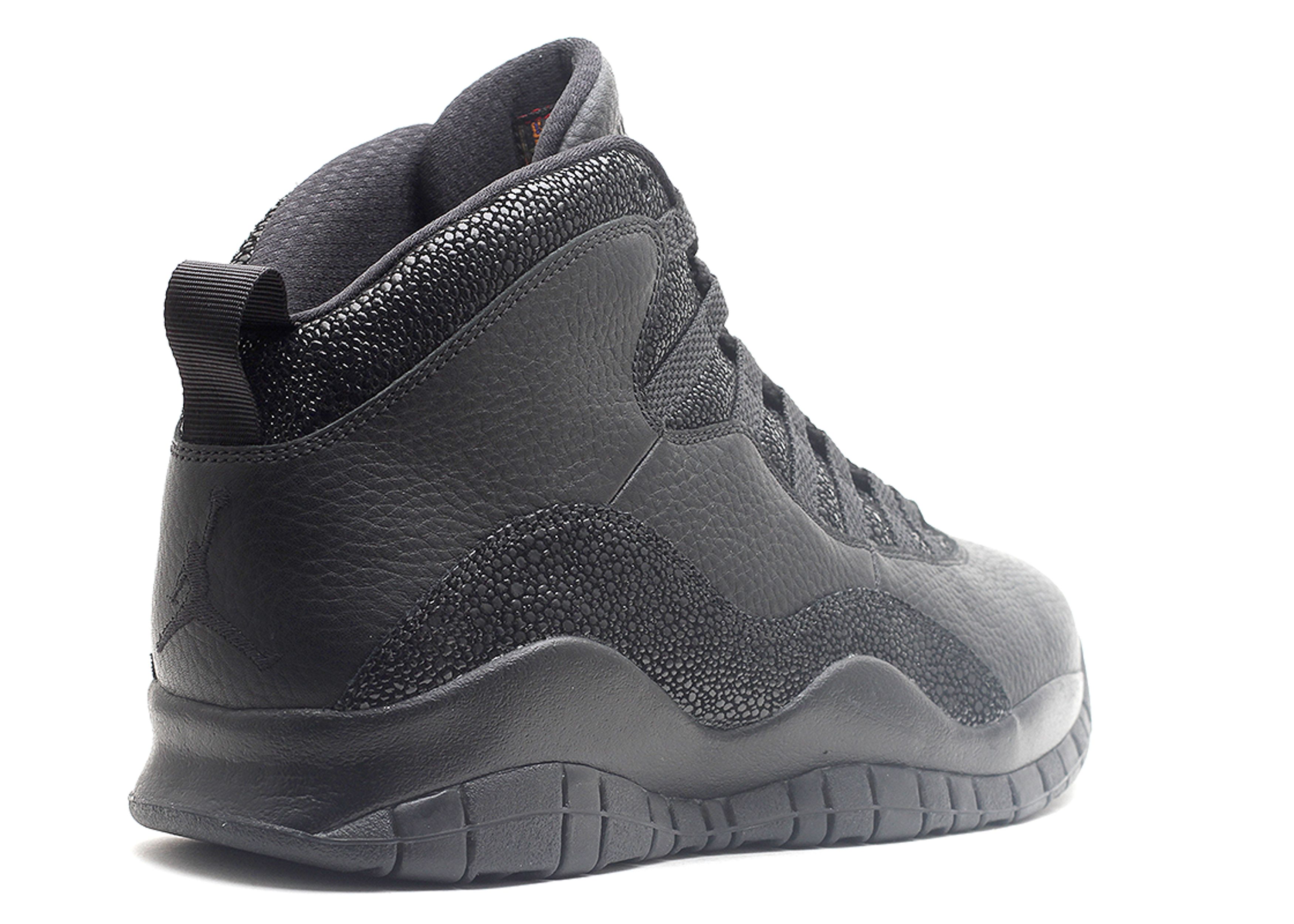 Ovo All Black Retro 10 Jordans OVO X Jordan 10 Retro 'Black' 2014