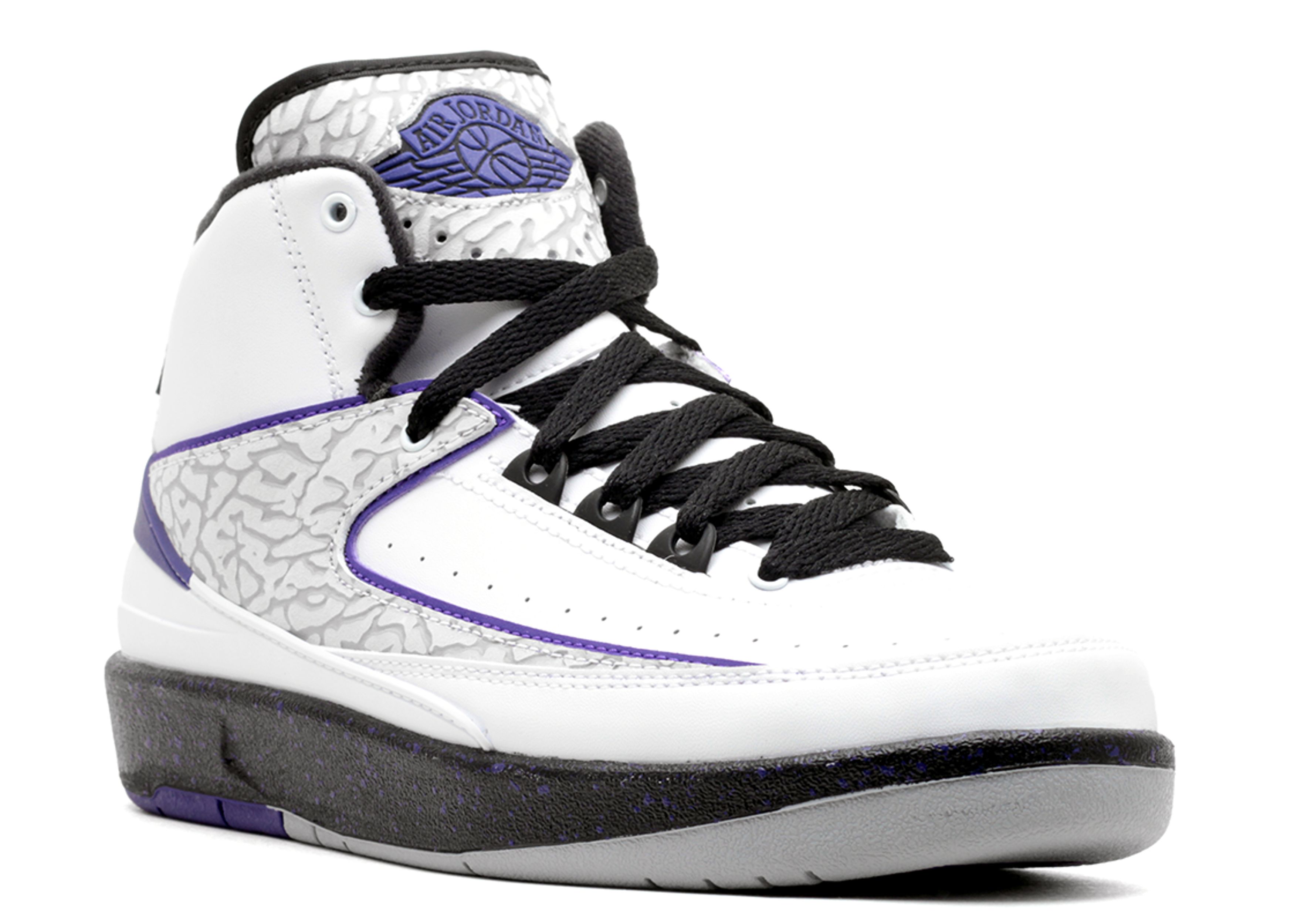 Air Jordan 2 Retro White Purple Sneakers Amazon.com | Air Jordan 1 Retro High OG Court Purple 2 0 (GS  main image 3