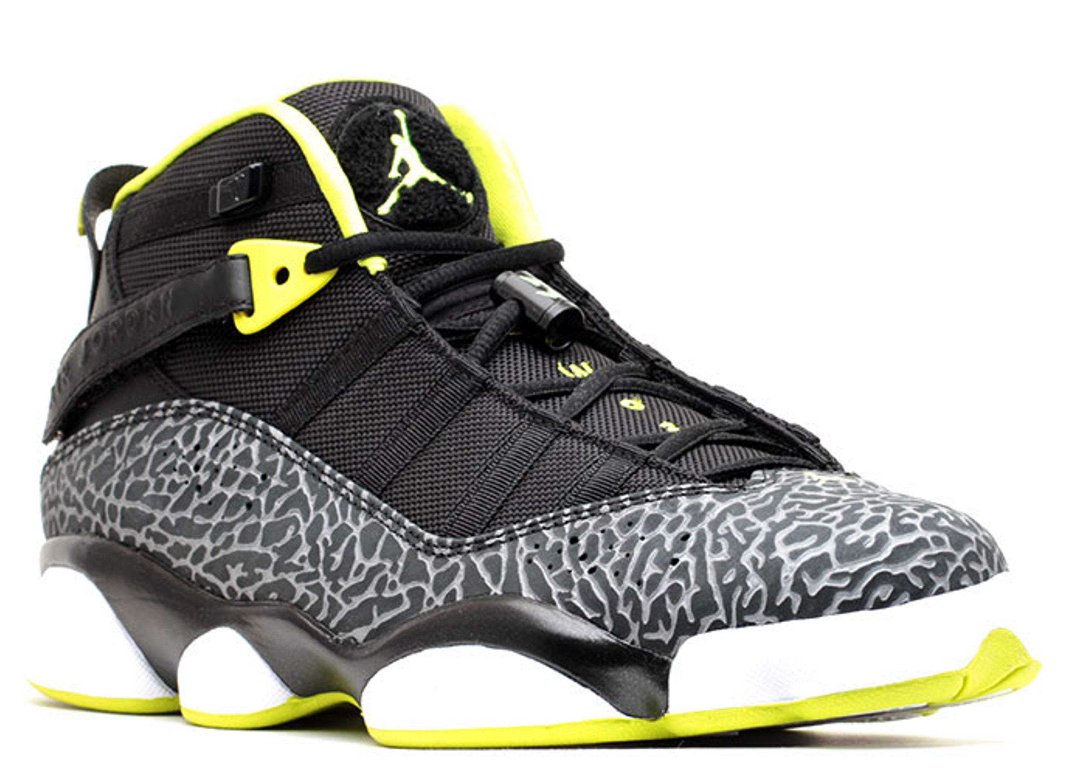 Jordan Rings 'Venom Green' Air Jordan 322992 033 black