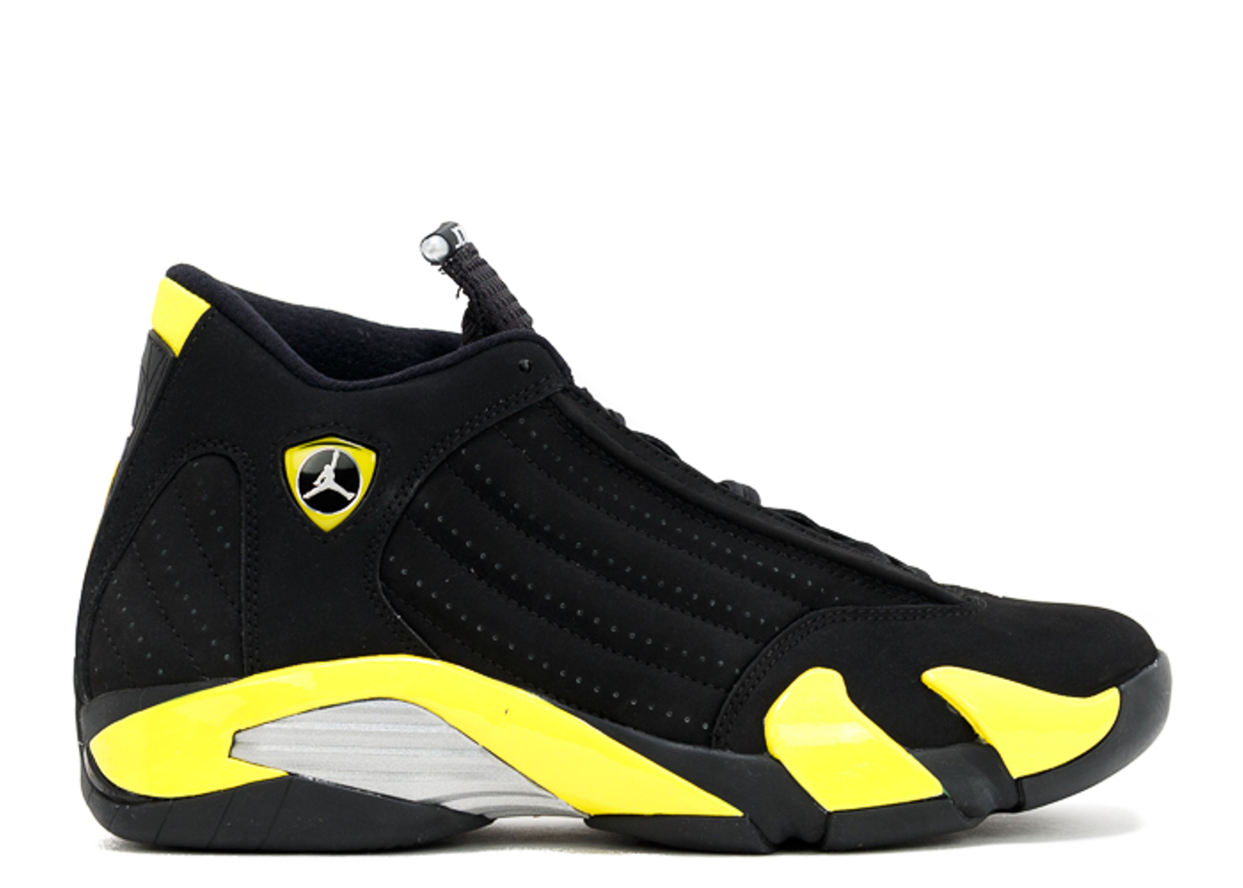 black and yellow low top jordans