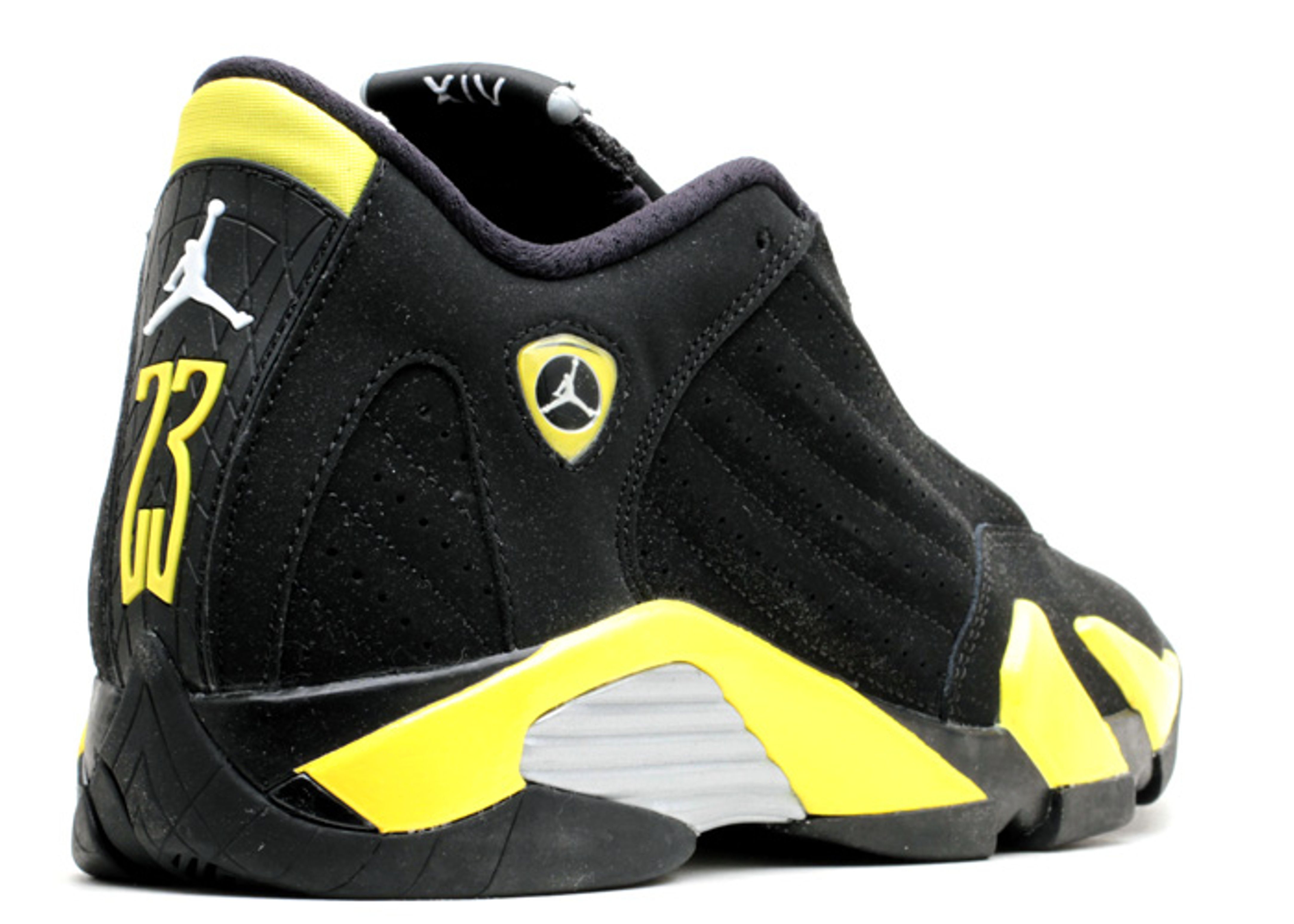 Air jordan retro 14 black and yellow sale