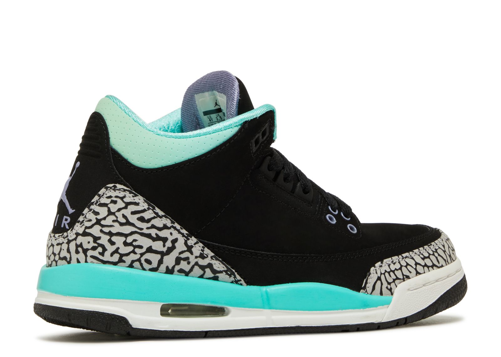 turquoise jordan 3