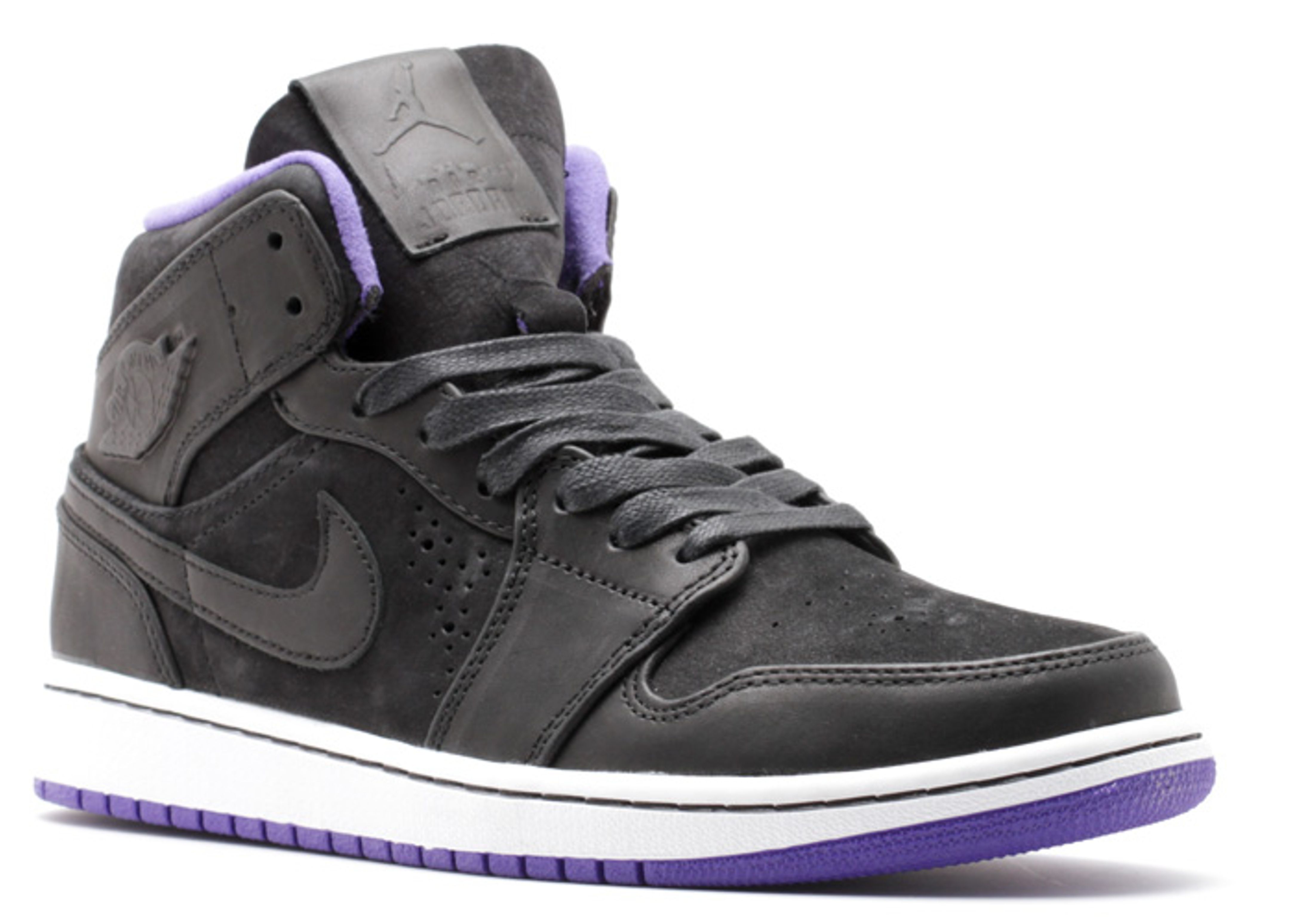 Jordan 1 Mid 'Nouveau' - Air Jordan - 629151 018 - black/black