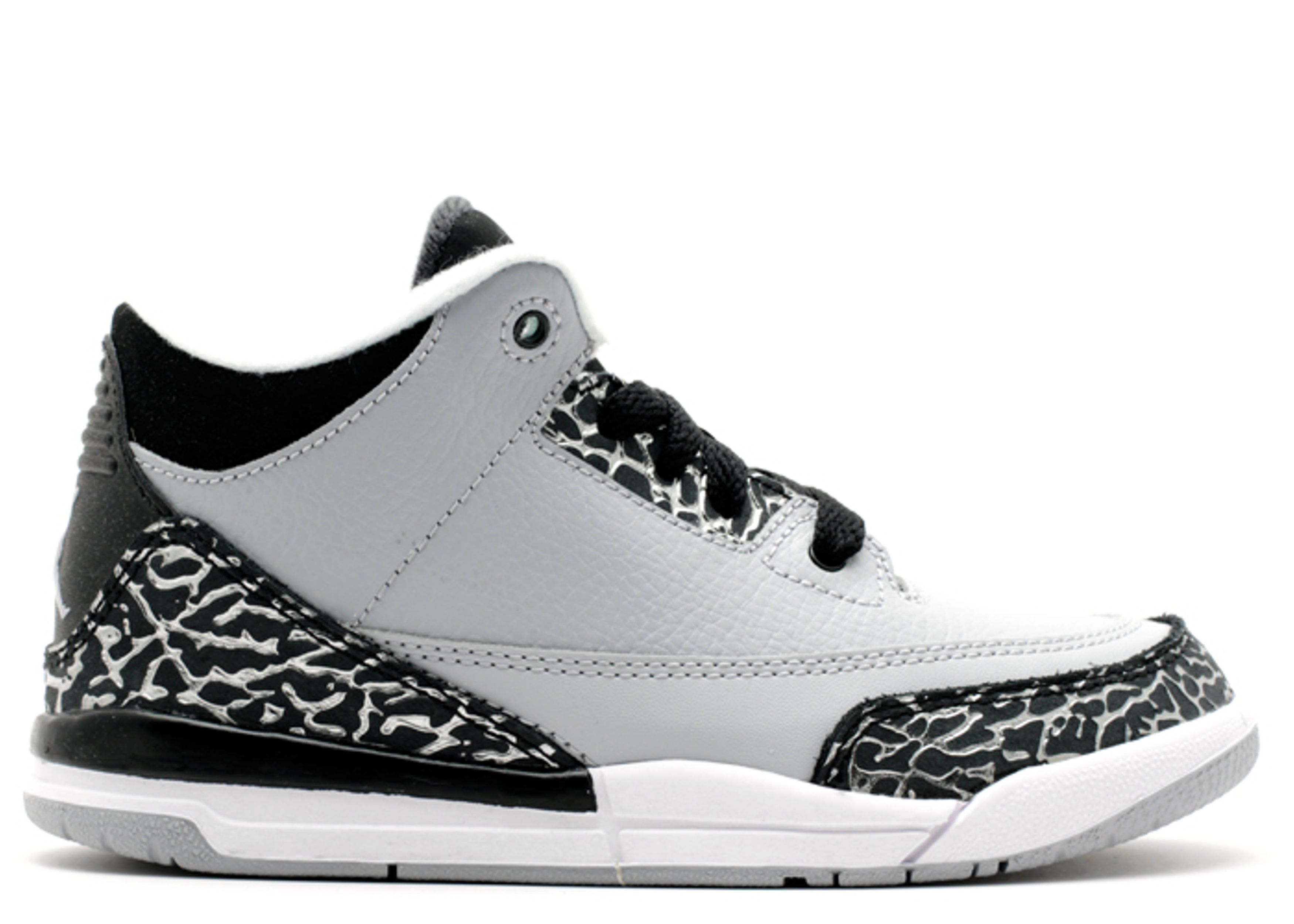 grey threes jordans