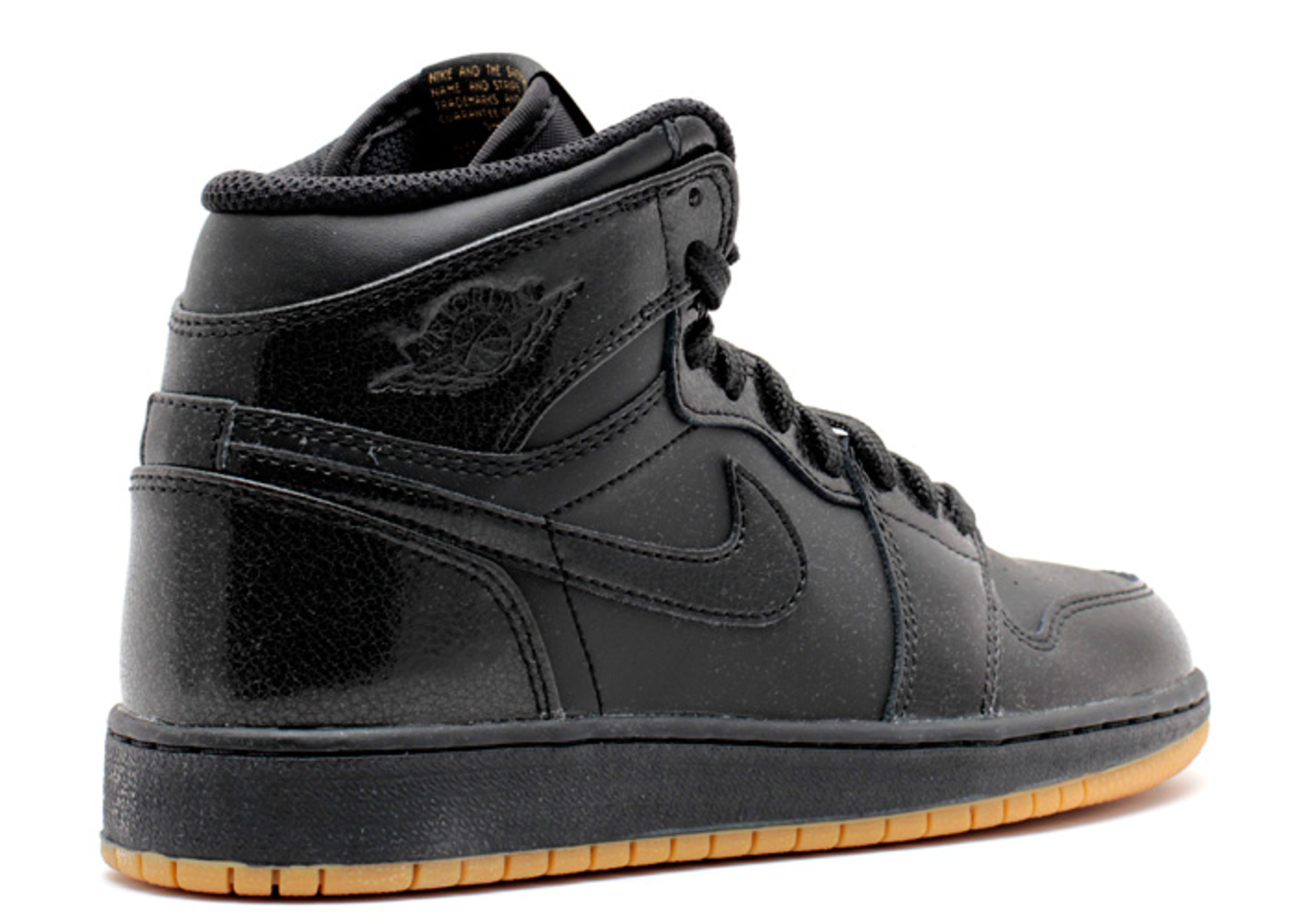 Air jordan 1 black gum online