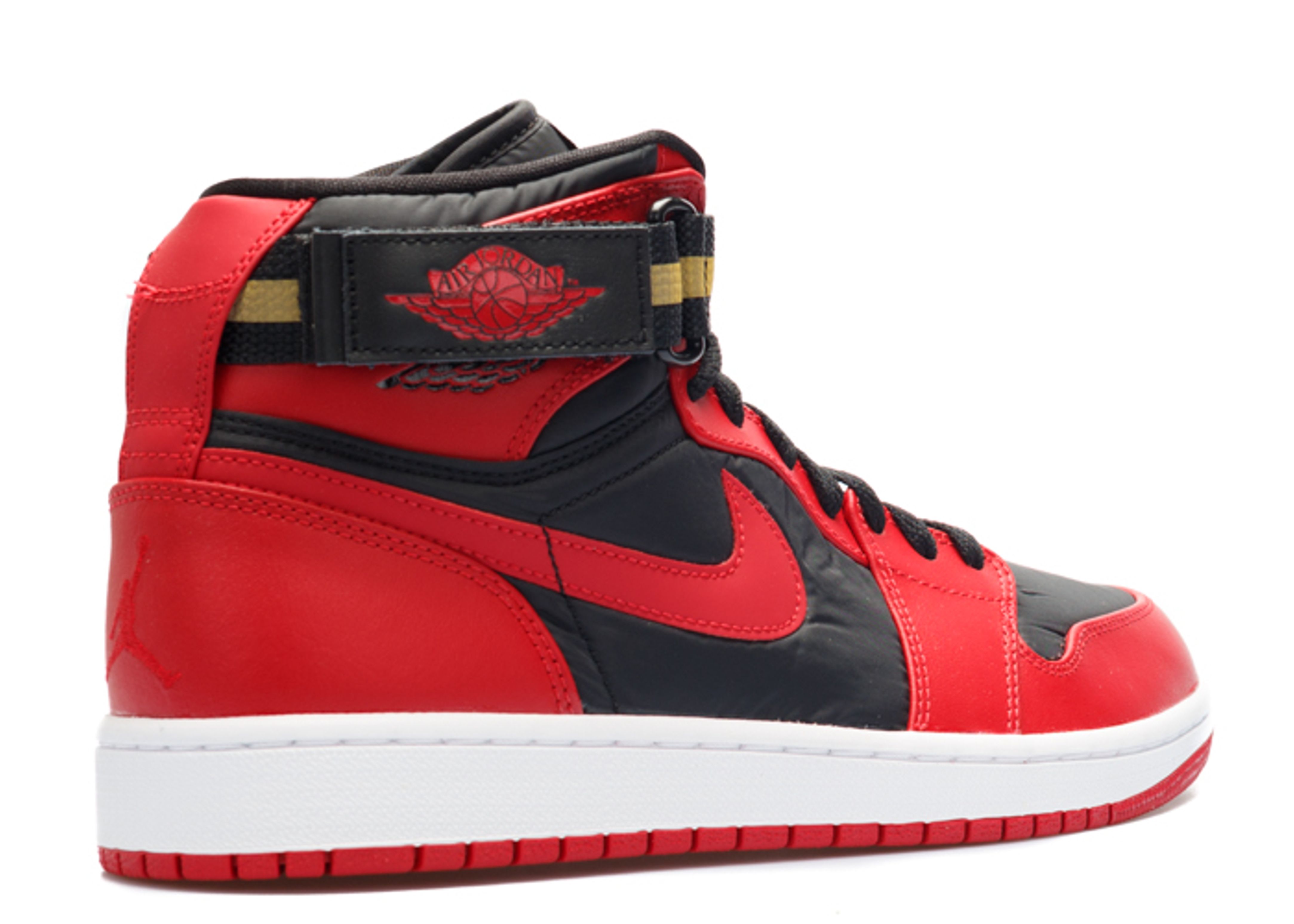 red jordan with strap