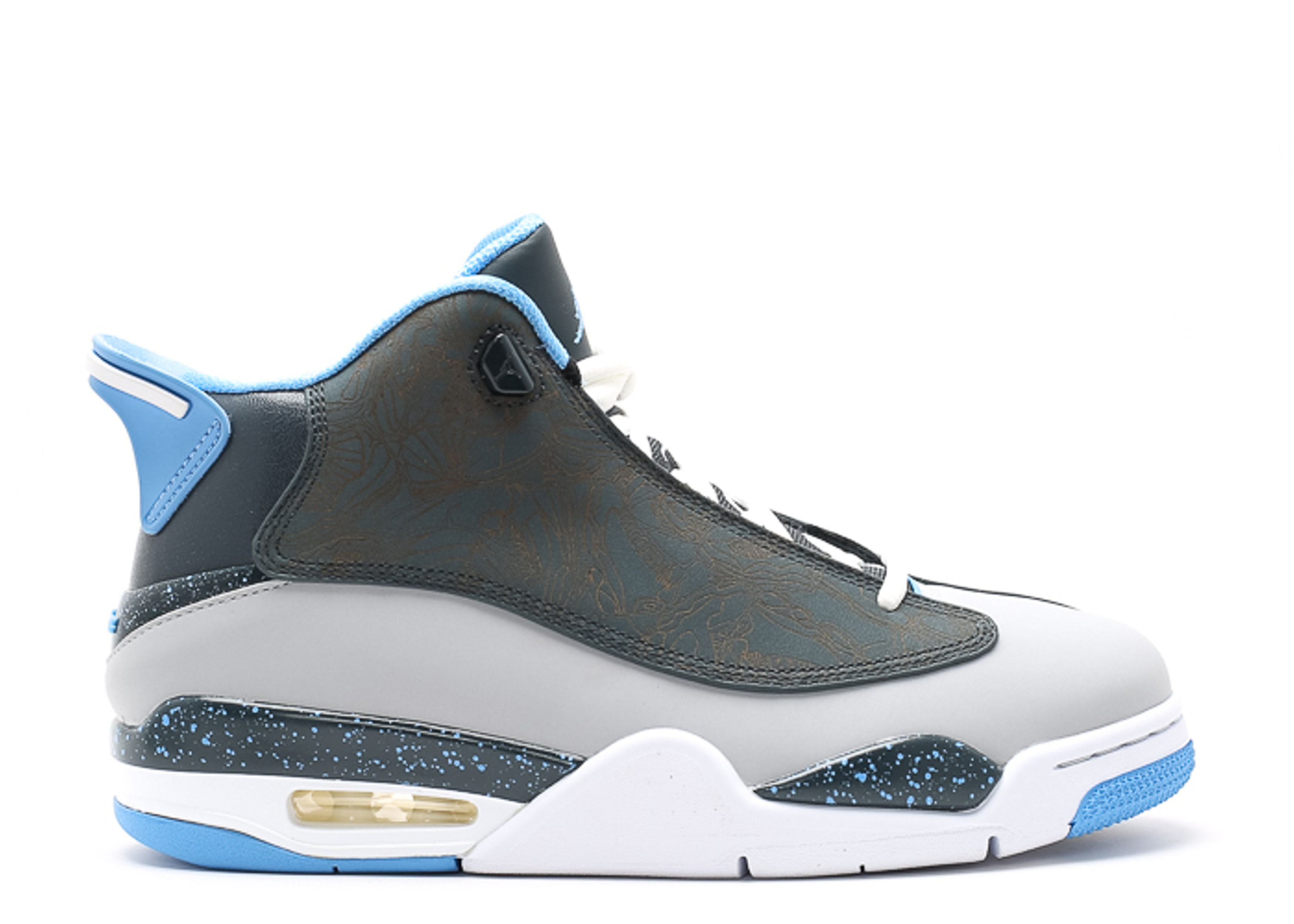 Jordan dub zero sneaker size 9 charcoal grey Jordan Dub Zero (PS) -WHITE/COOL GREY-METALLIC SILVER main image 4