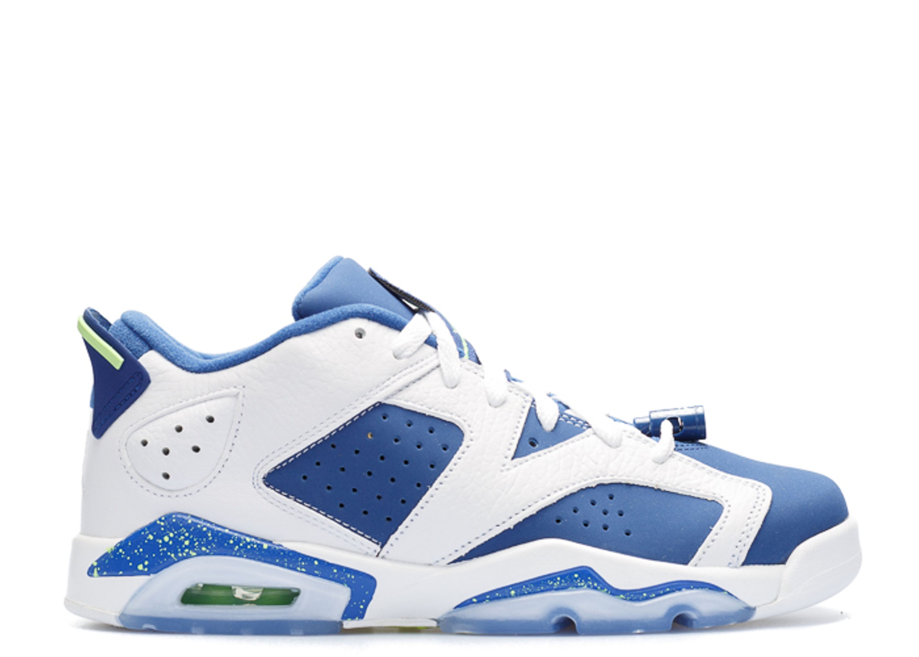 (EUC)JORDAN 6 RETRO LOW GHOST GREEN 13 (IN DEMAND RARITY IN EXCELLENT CONDITION) Air Jordan 6 Low BG Ghost Green | 304401-106 | Laced main image 3