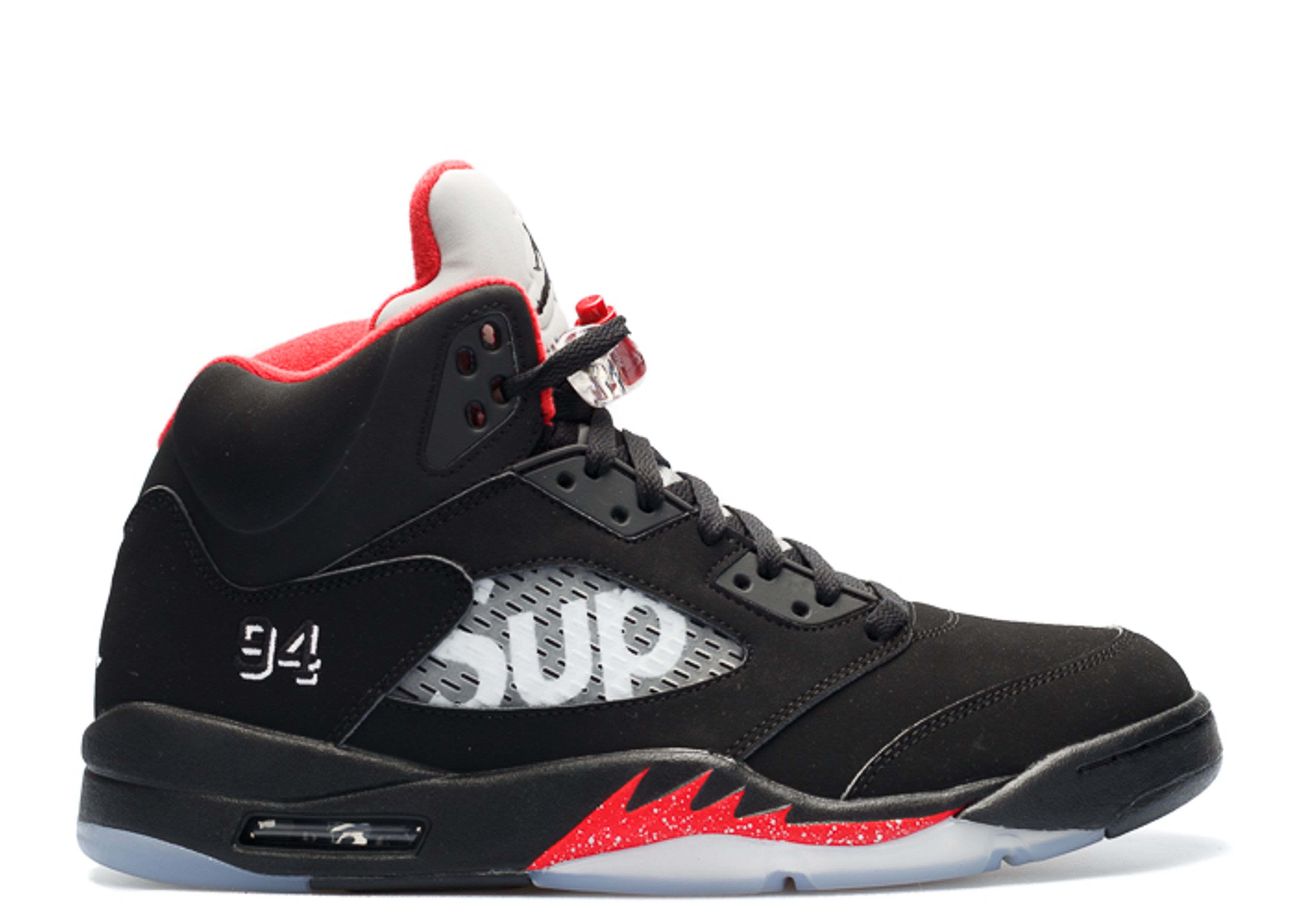 Supreme x Air Jordan 5 Retro 'Black