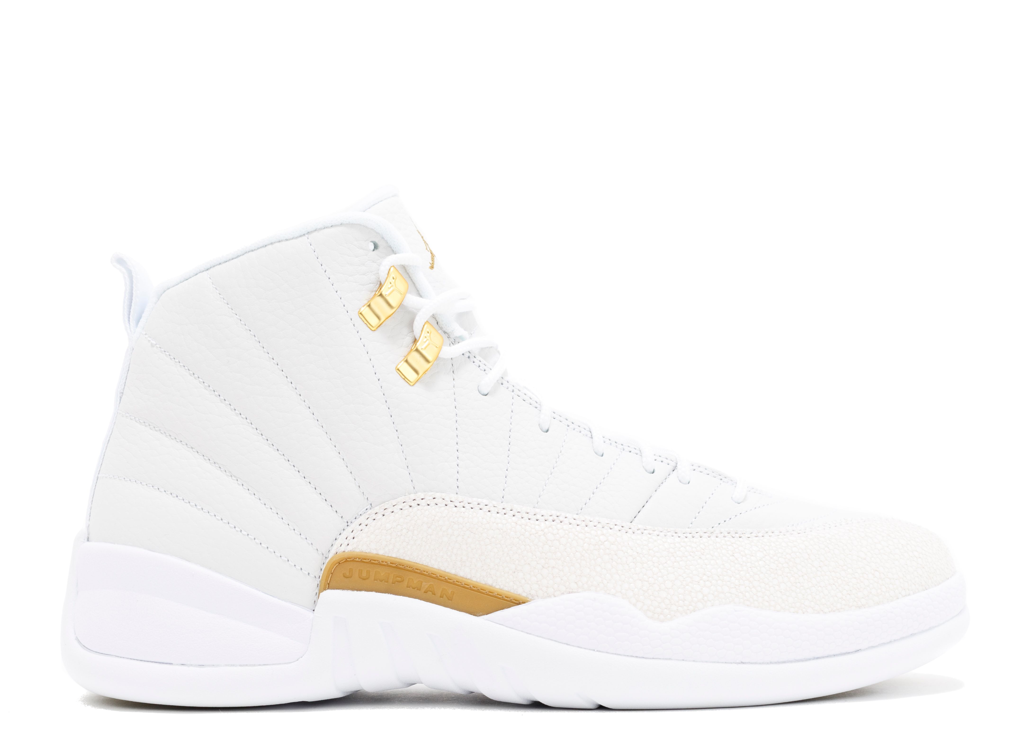 gold and white 12s