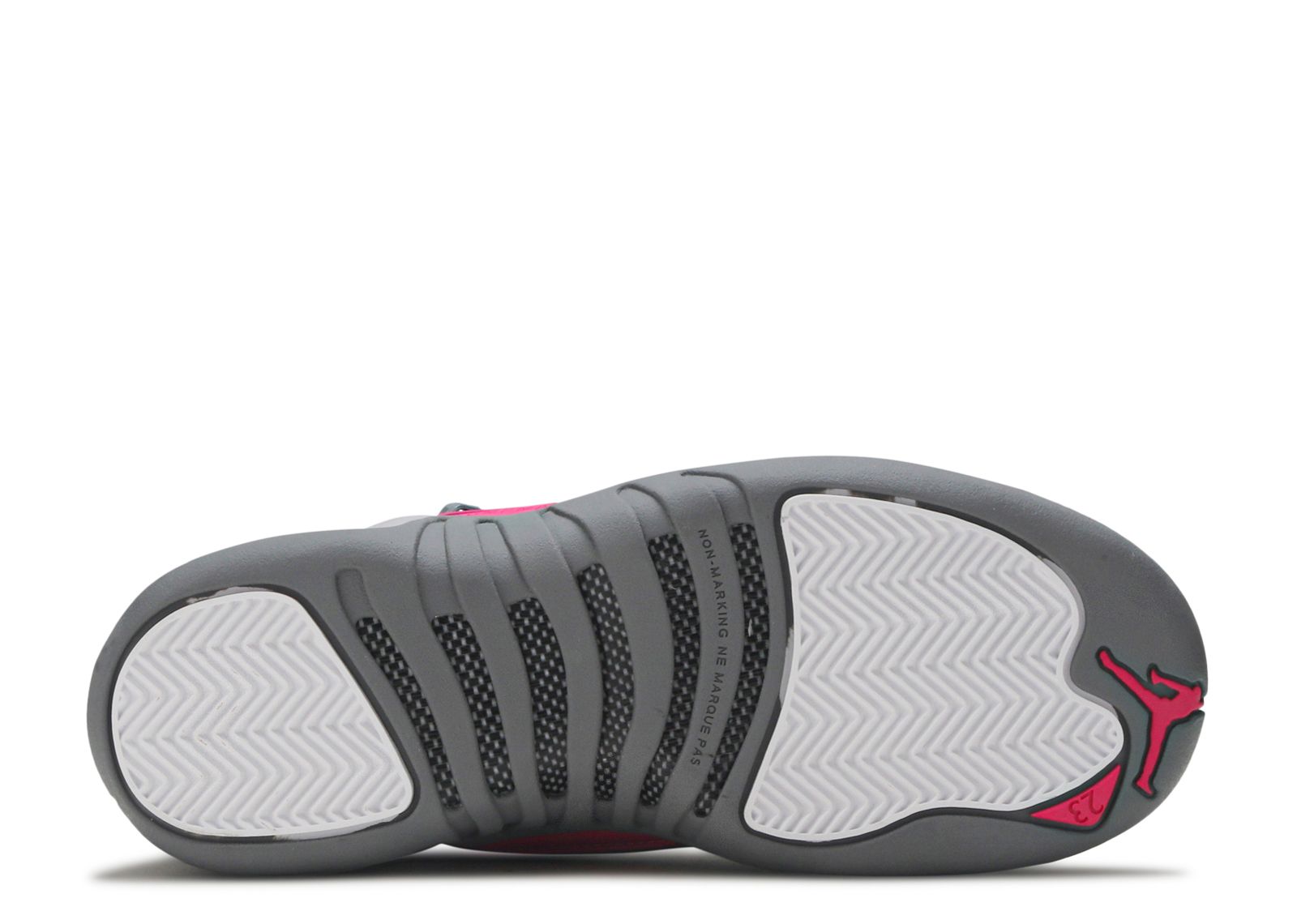 Jordan 12 vivid on sale pink wolf grey