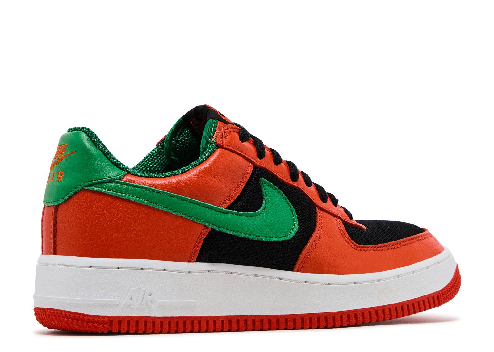 air force 1 green black orange