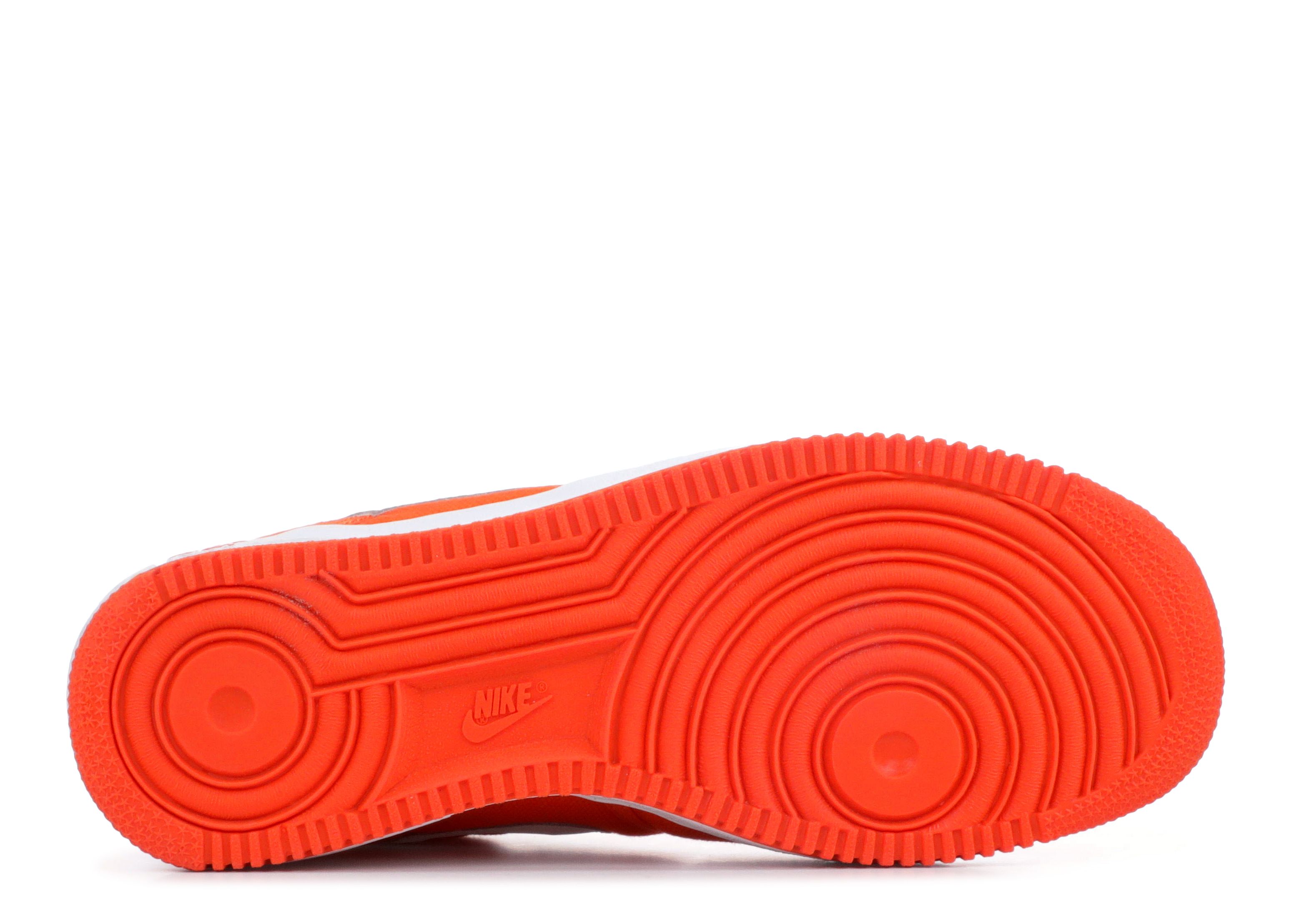 Air Force 1 Canvas - Nike - 624020 811 - safety orange/white