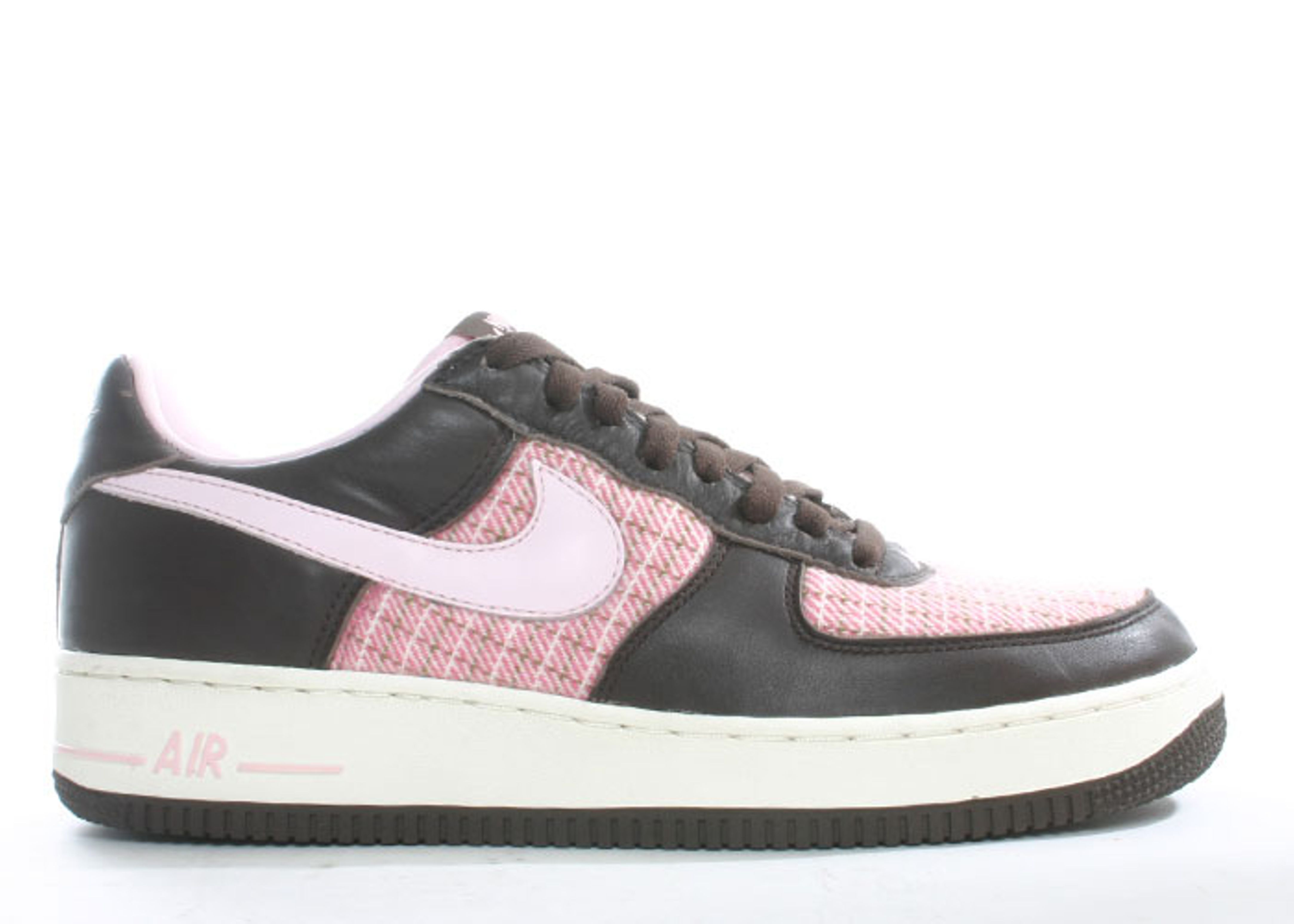 nike air force pink and brown