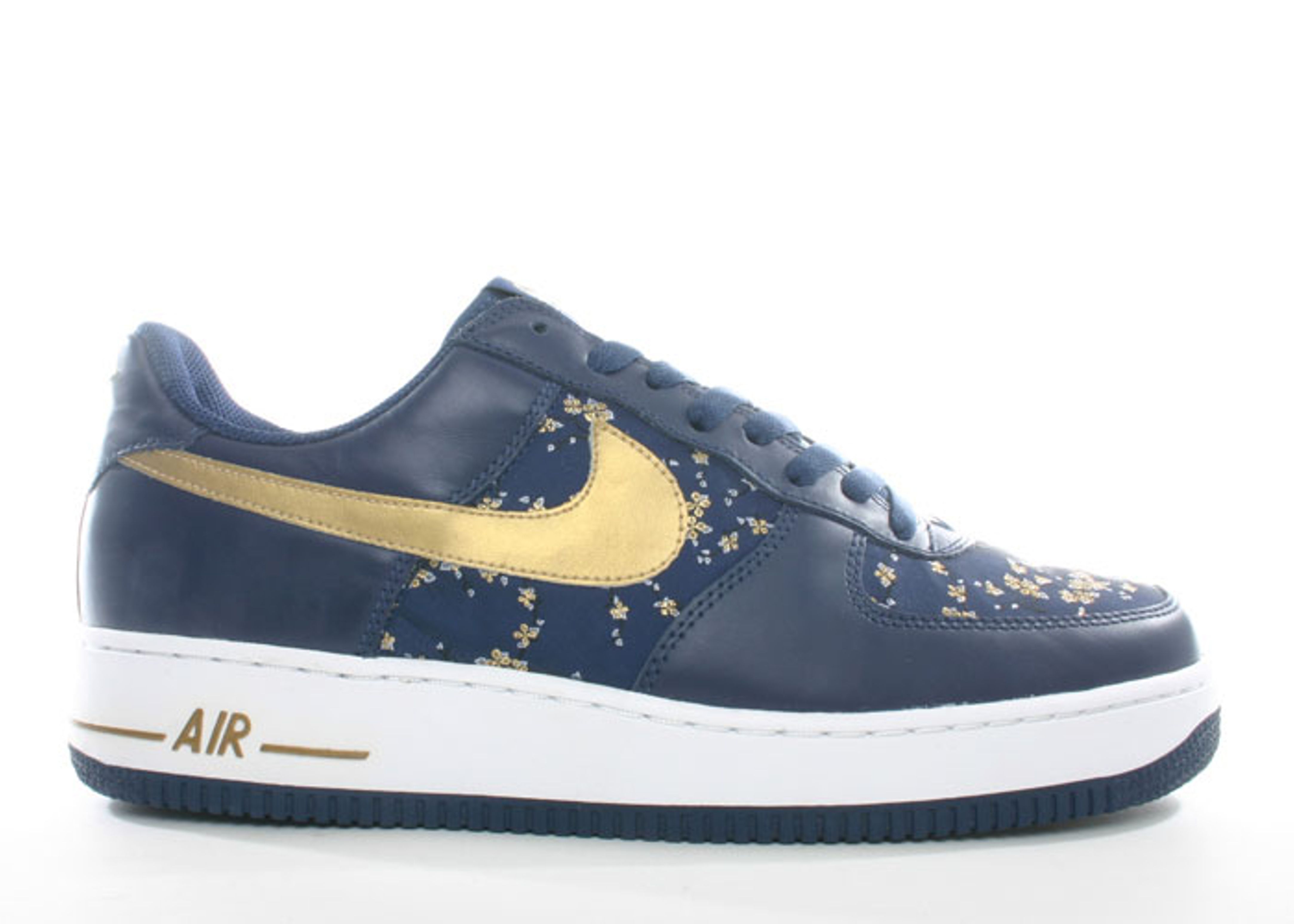 安人 Wmns Air Force 1 - Nike - 307109 471 - midnight navy