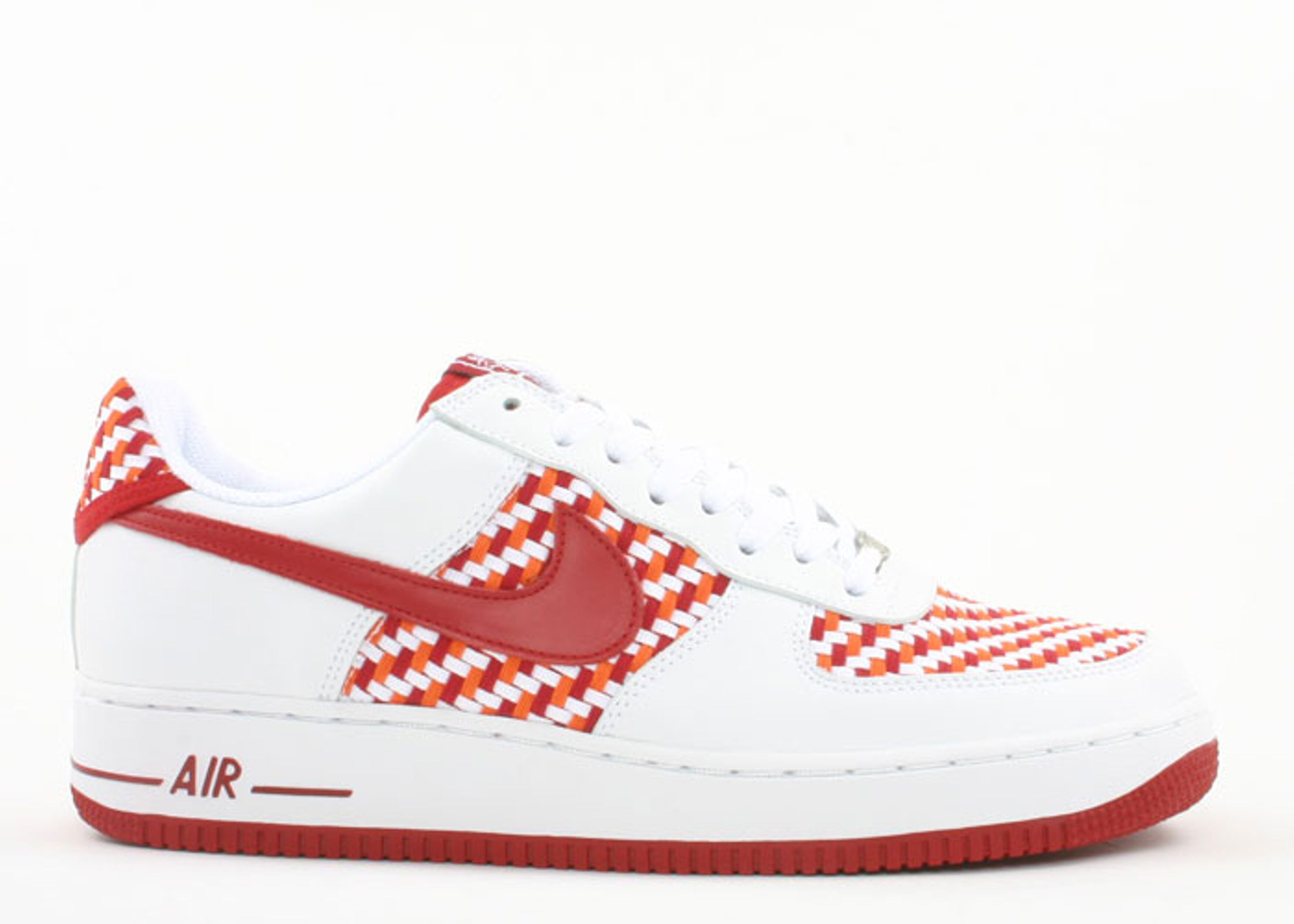 Air Force 1 Premium - Nike - 309096 161 - white/varsity red-orange 