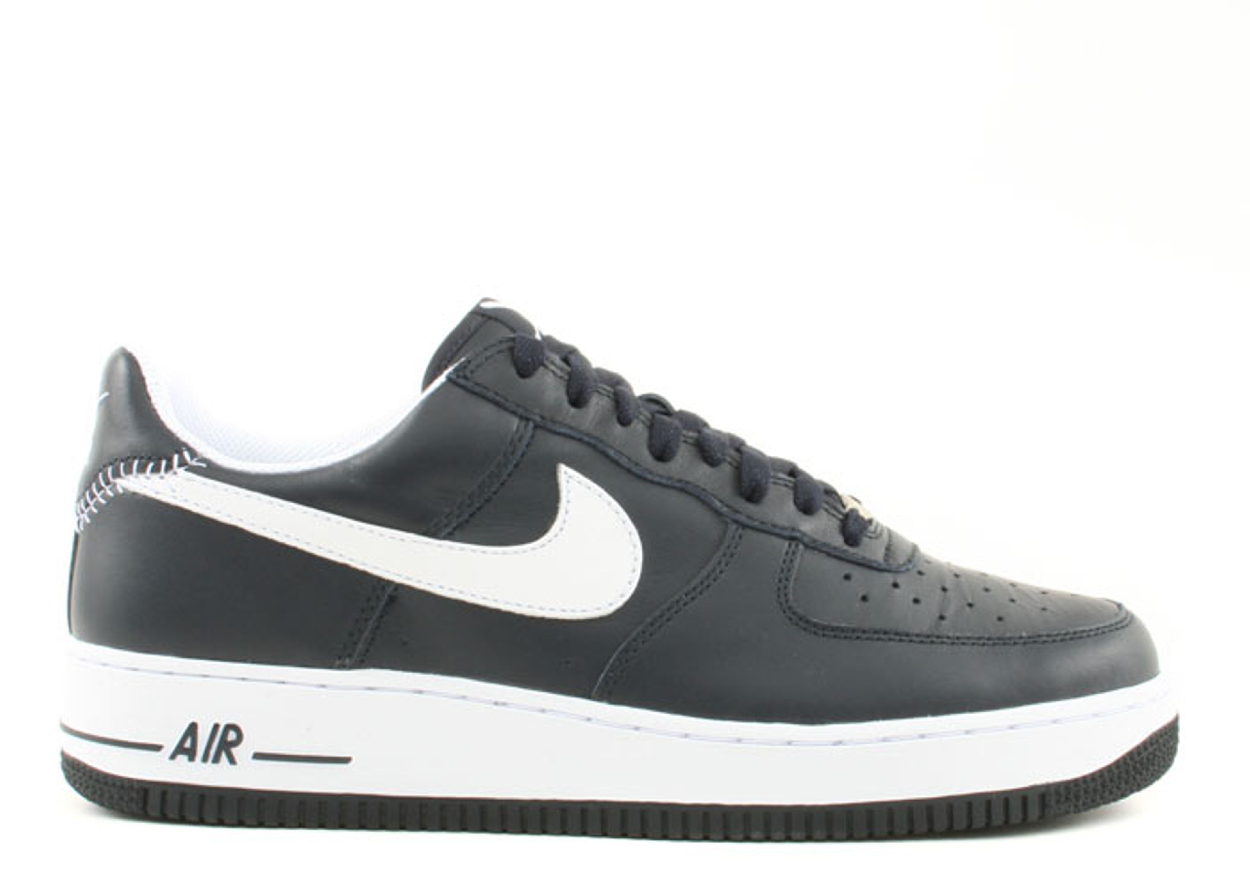 Nike Air Force 1 Premium Yankees Obsidian Leather 306353-412 Men’s 12 Shoes