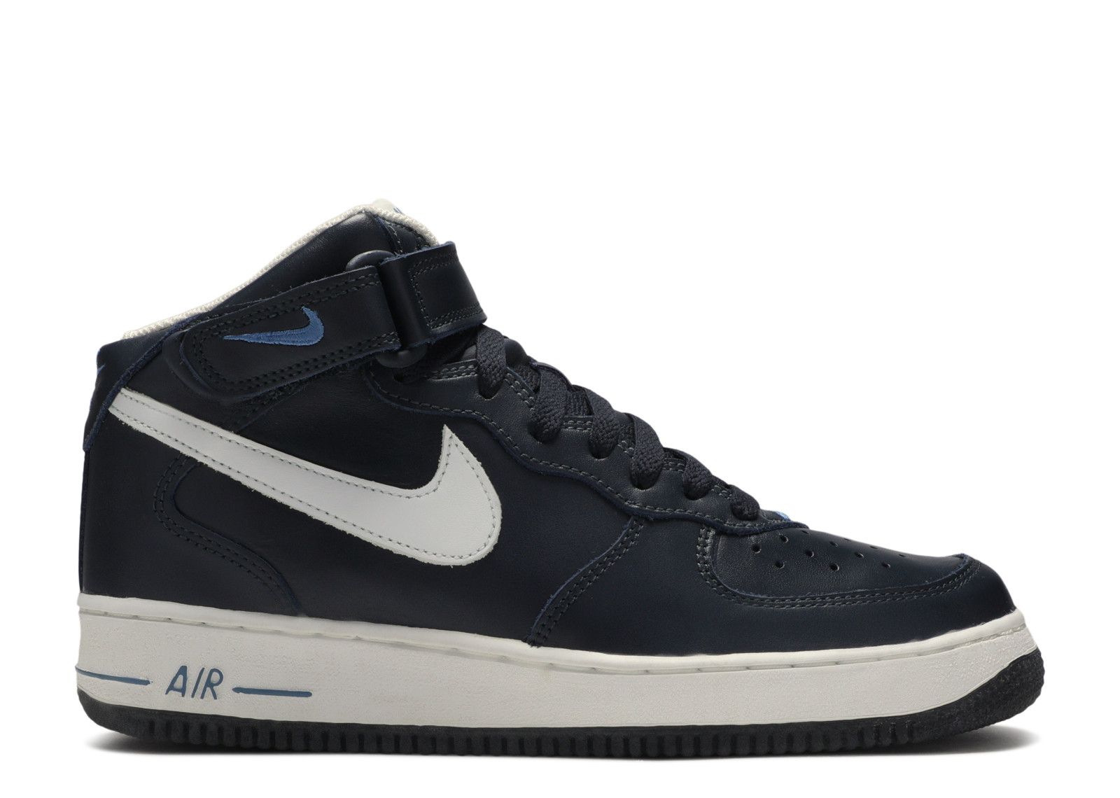 Air Force Mid Nike 304716 411 dark obsidian/white-varsity