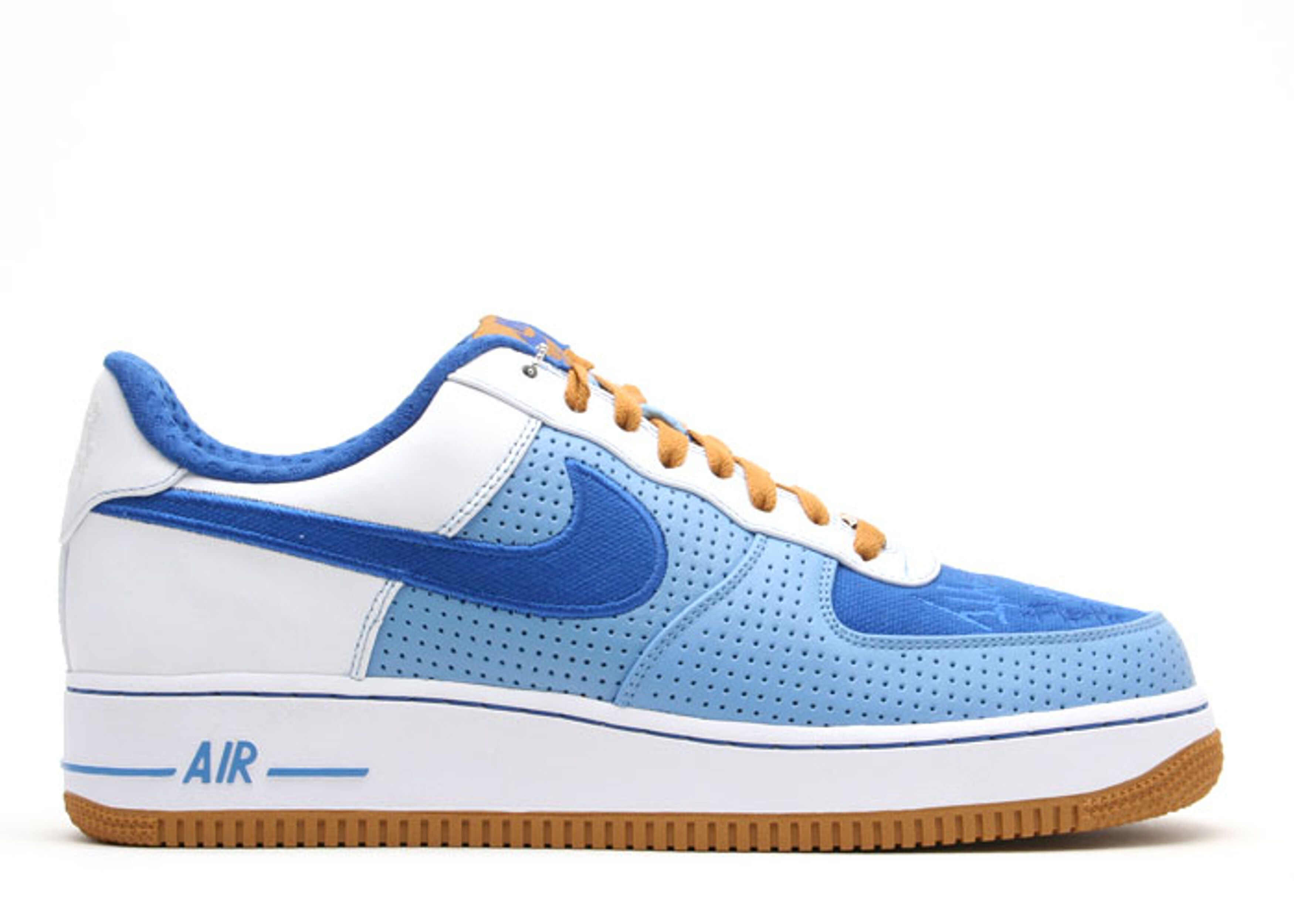 Size 11.5 - Nike Air Force 1 Premium \'07 Blue - 315180-441 Size 11.5 - Nike Air Force 1 Premium  main image 2
