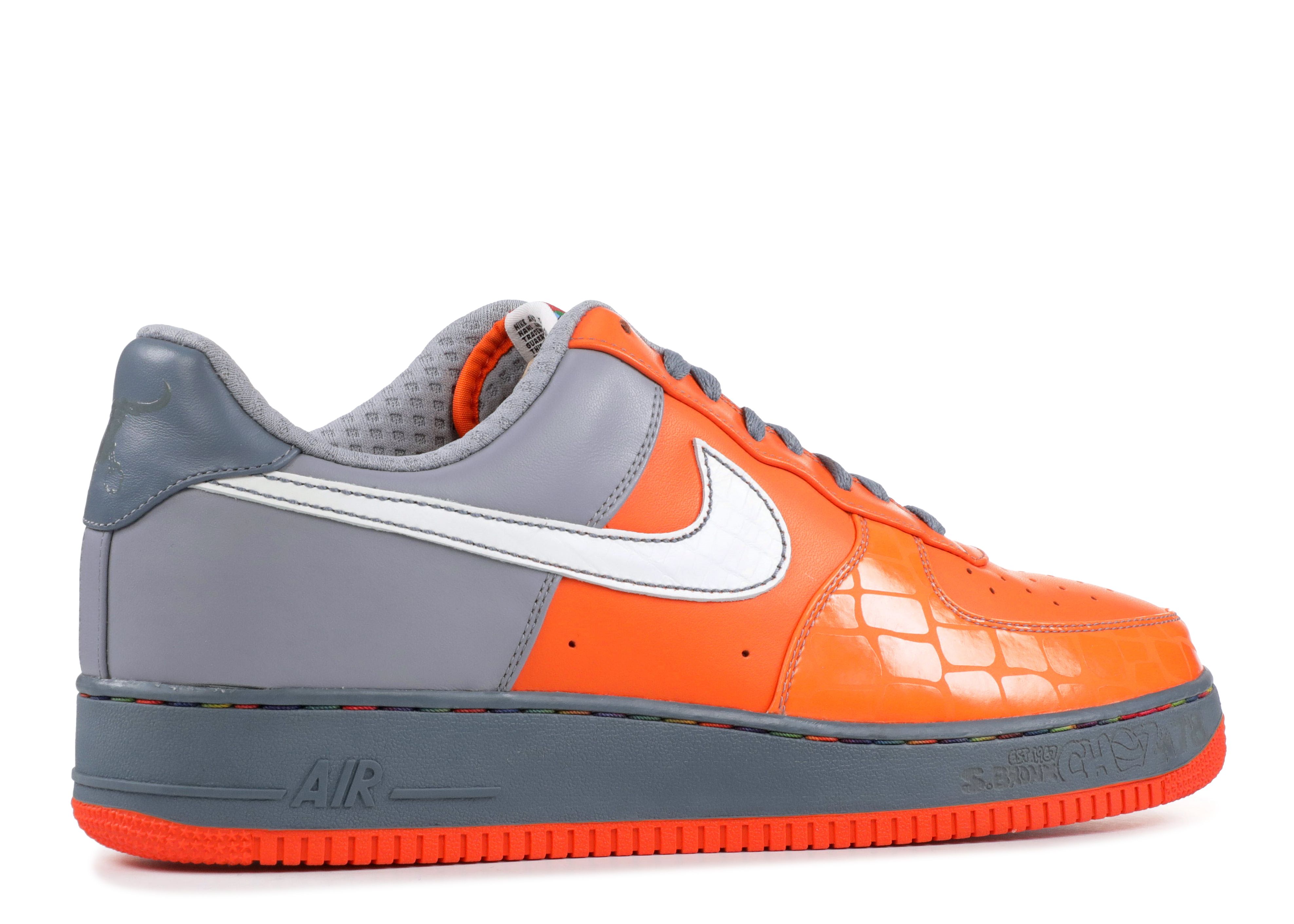 Air Force 1 Premium 07 'Gaucho's Gym' - Nike - 315180 811 - orange