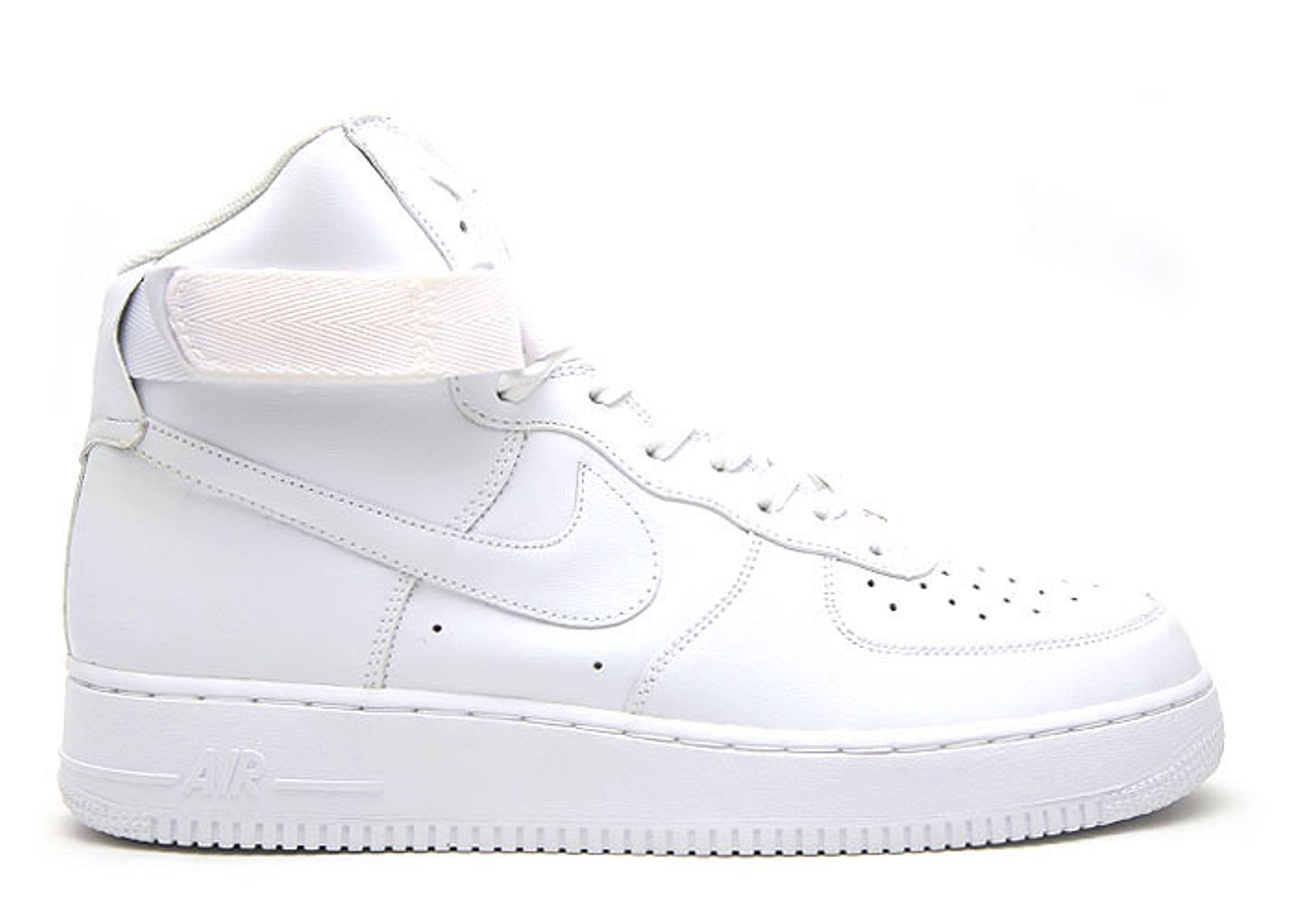 white air force one high tops