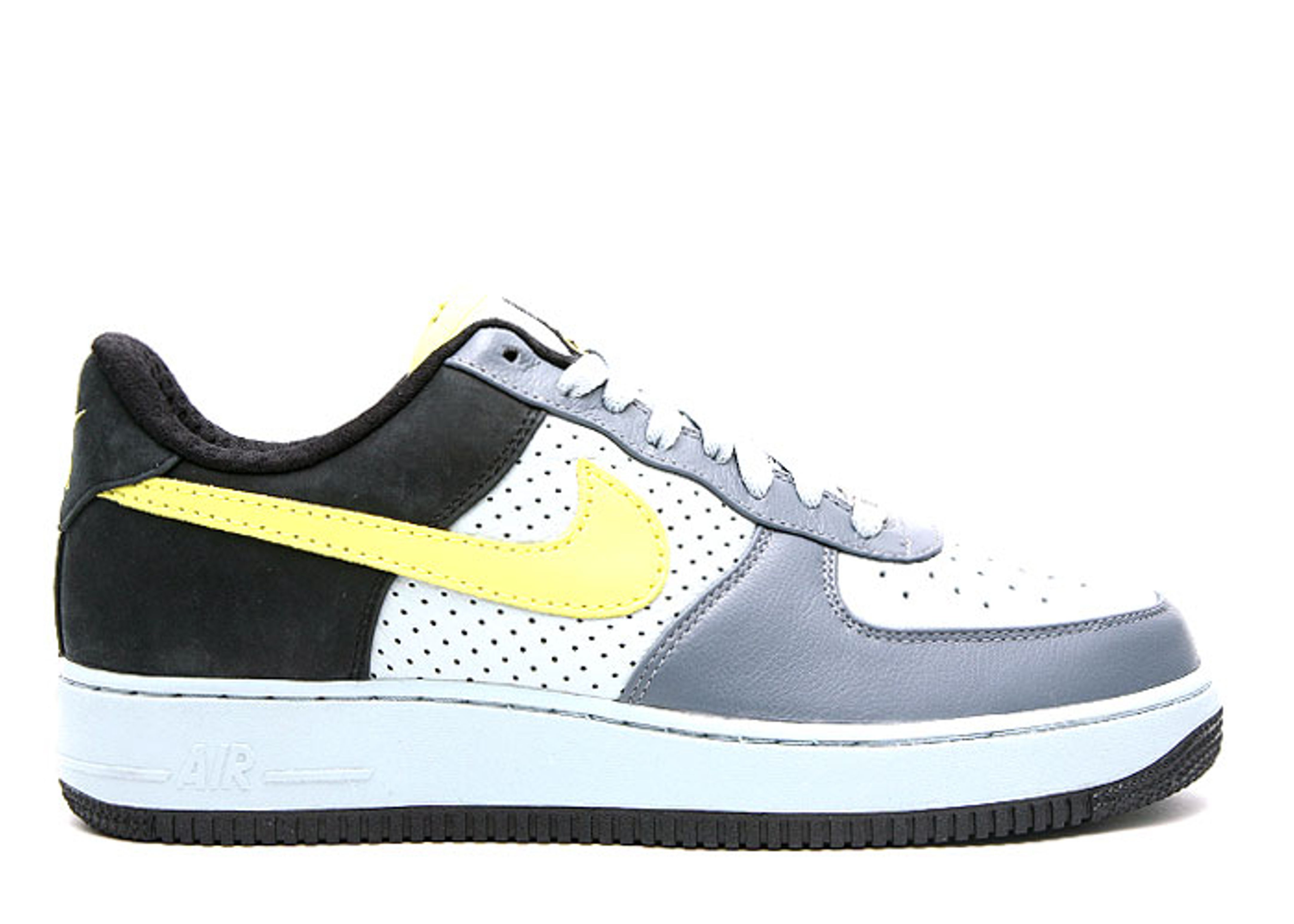 Air Force 1 Low Premium Wildwood Nike 318775 071 flint grey sonic yellow black Flight Club