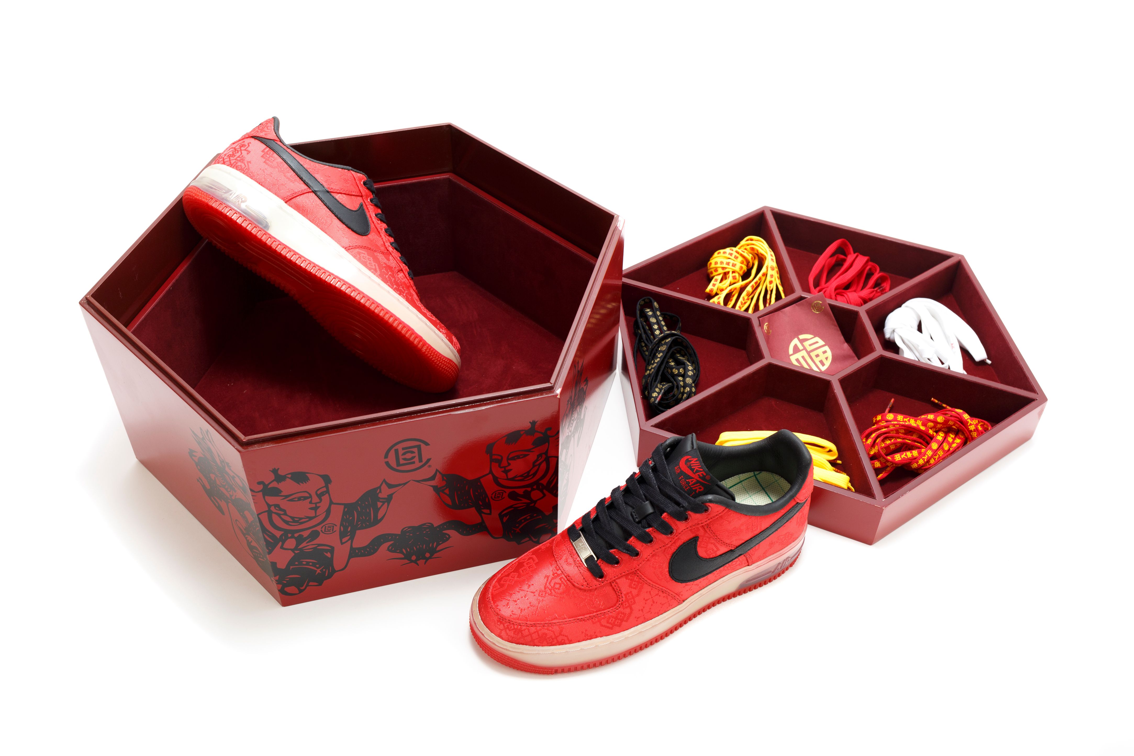 CLOT X Air Force 1 Supreme TZ 'Chinese 