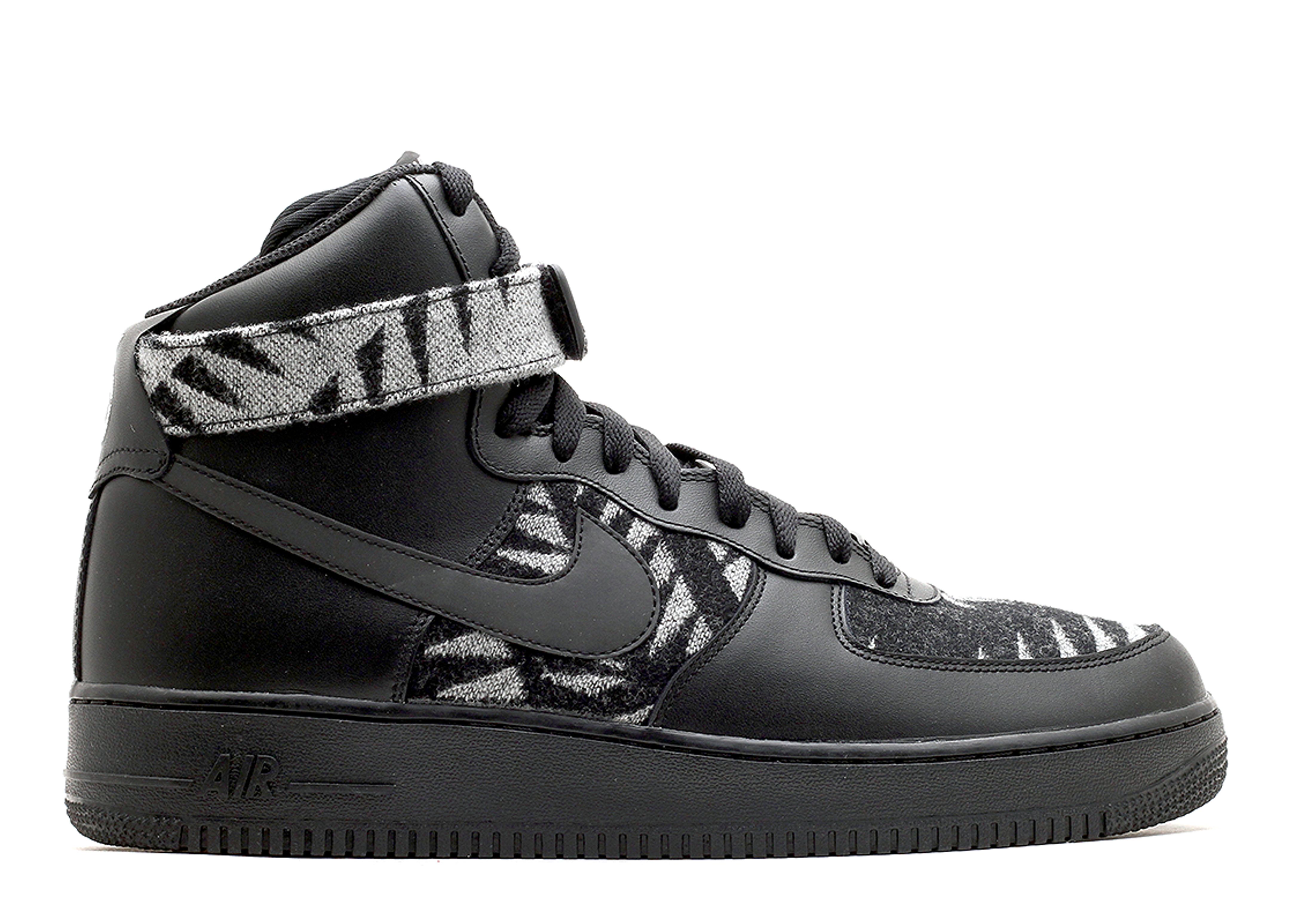 Air Force 1 High Pwm N7 - Nike - 635784 001 - black/black-summit