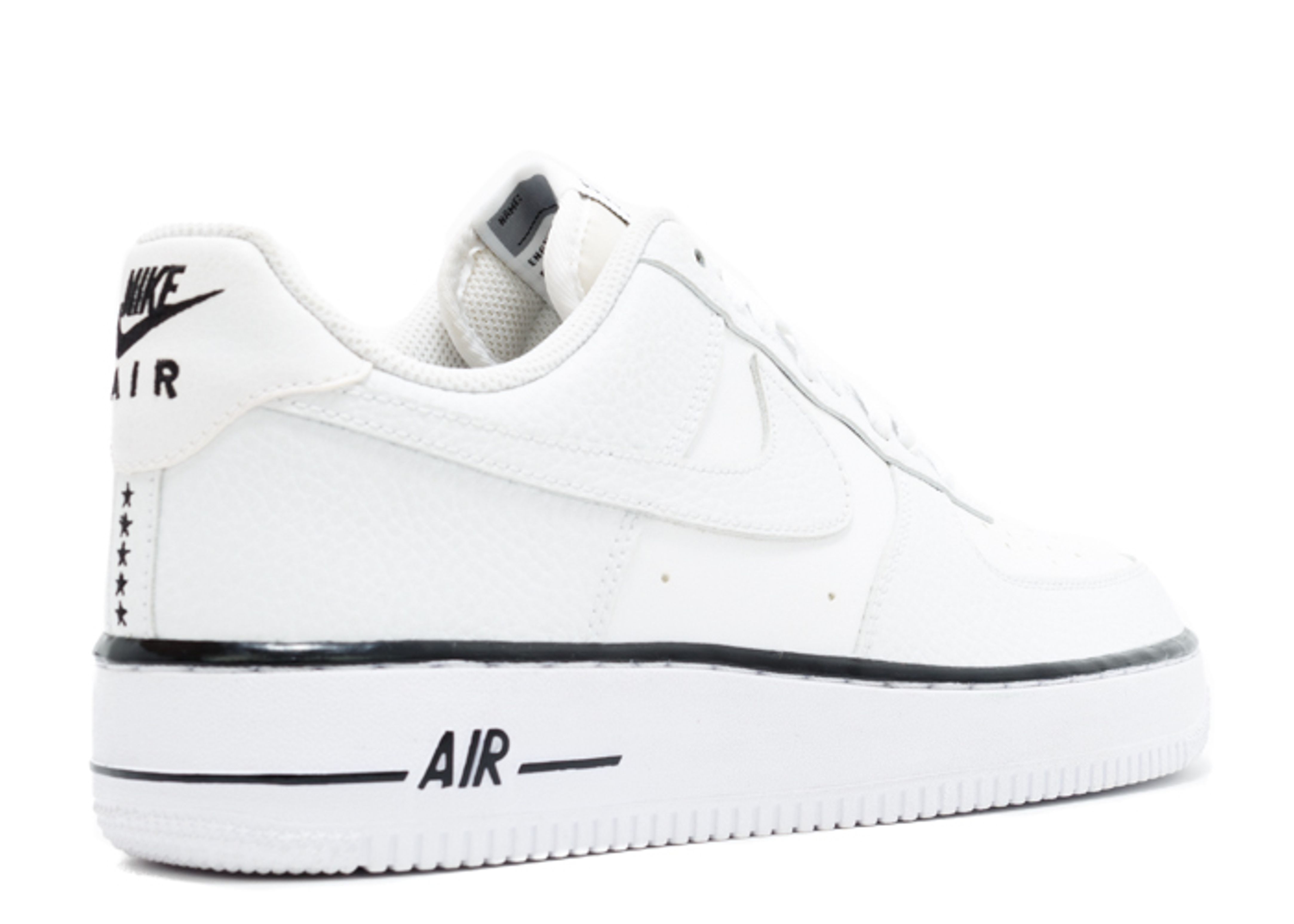 Air Force 1 '07 'White Outline' - Nike - 488298 160 - white/white 