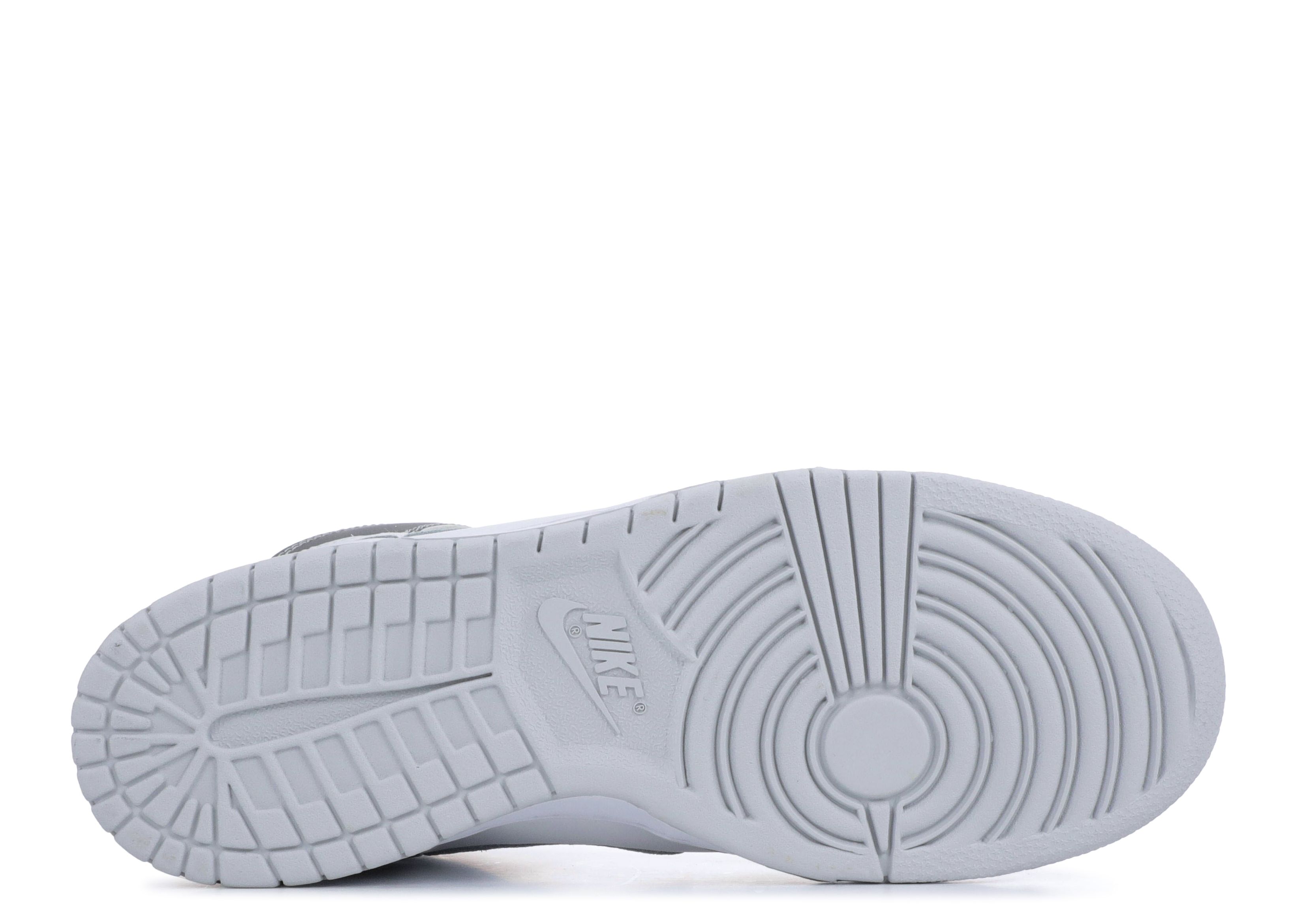 Dunk High - Nike - 305287 001 - white/metallic silver | Flight Club