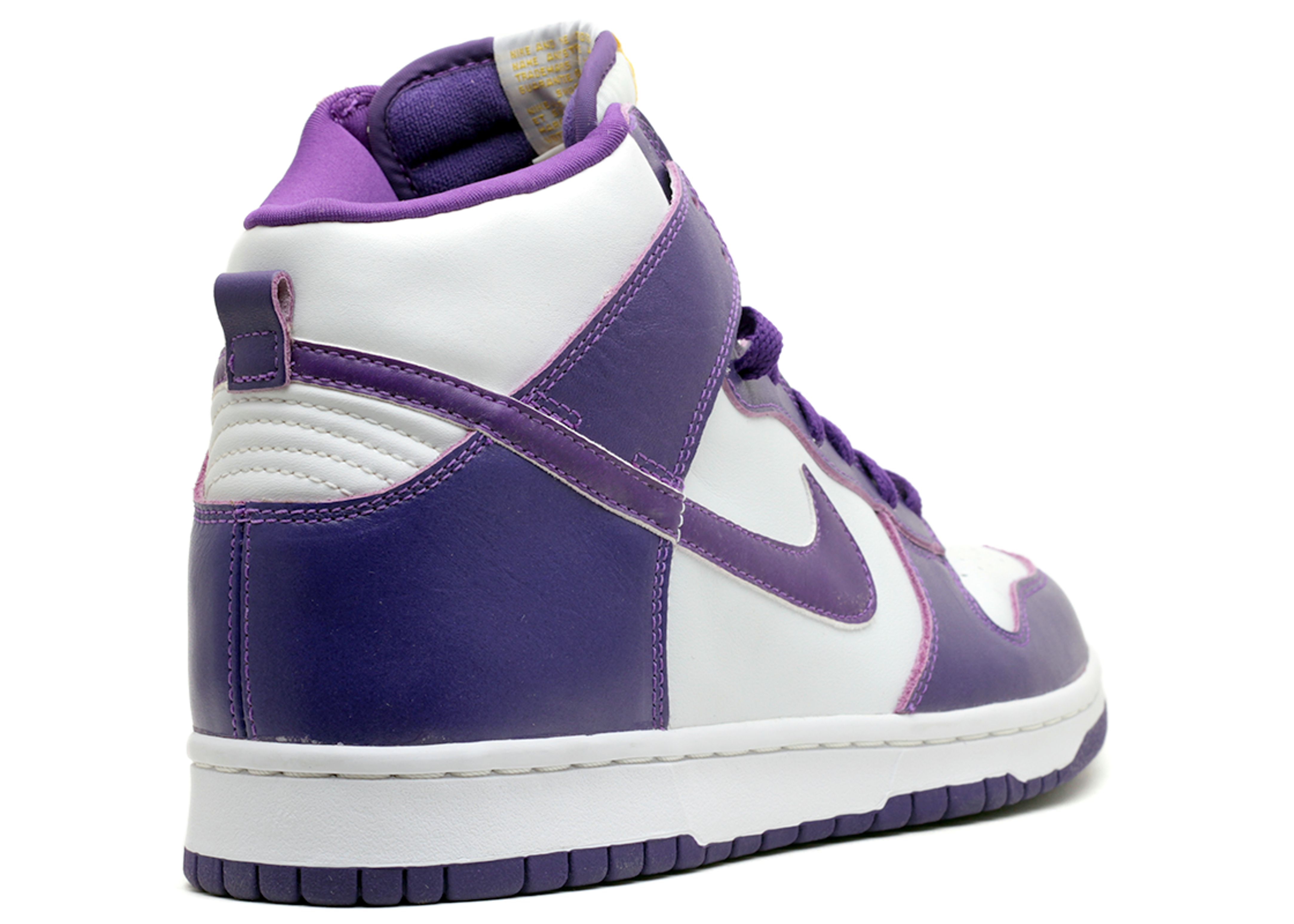 Dunk High Le - Nike - 630335 151 - white/varsity purple | Flight Club