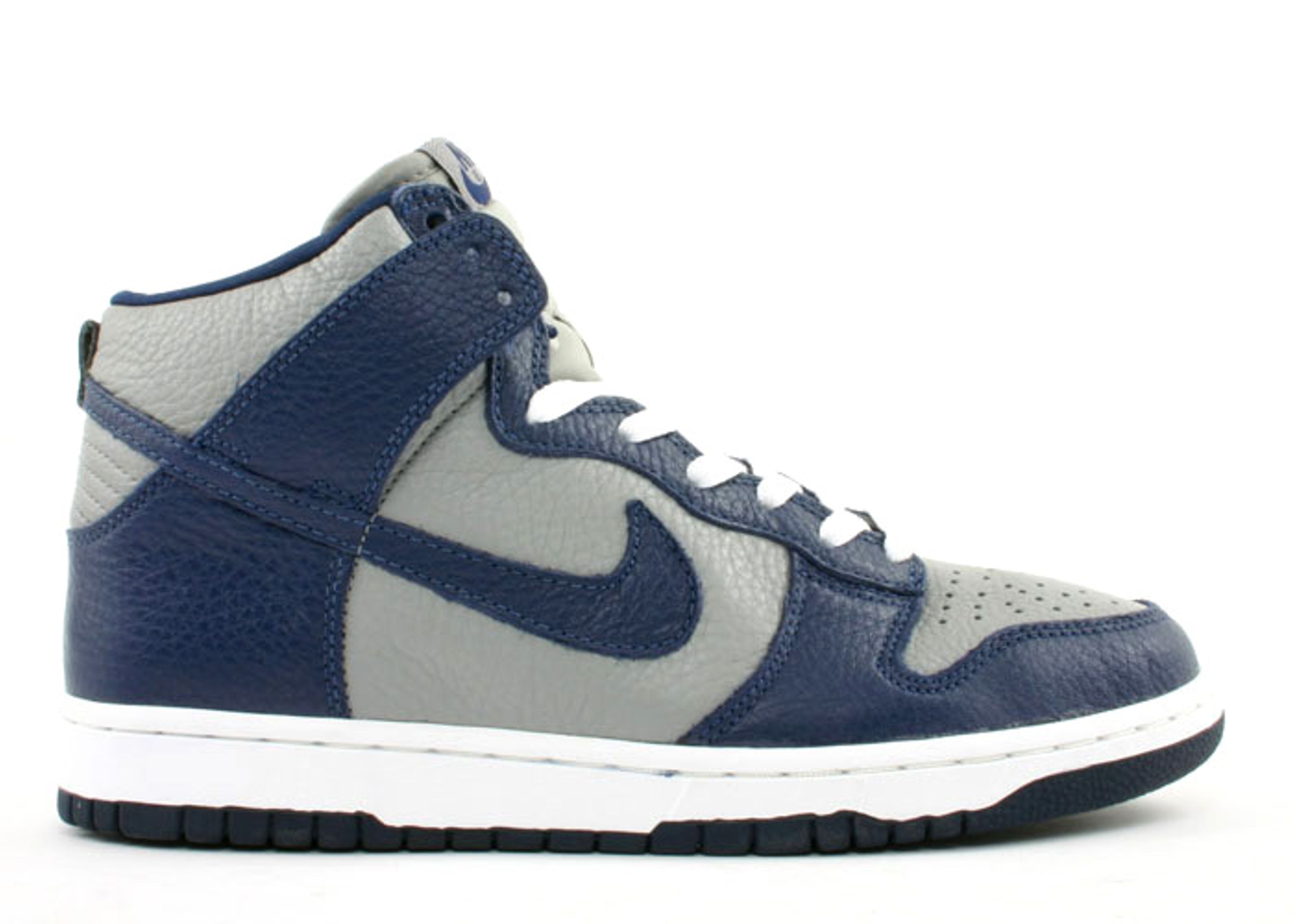 Dunk High - Nike - 630383 042 - medium grey/midnight navy | Flight