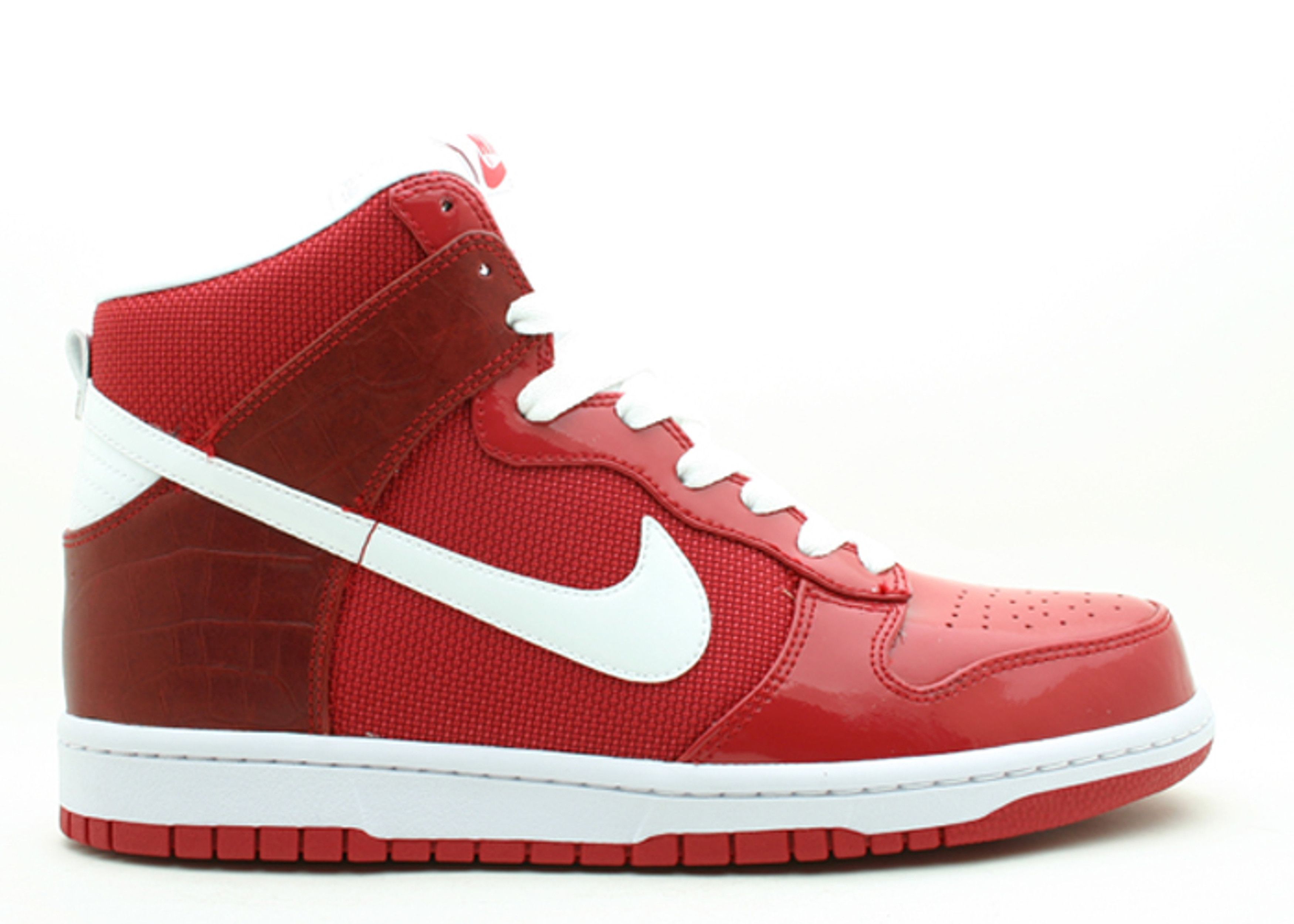 Dunk High Premium - Nike - 317891 611 - varsity red/white | Flight 
