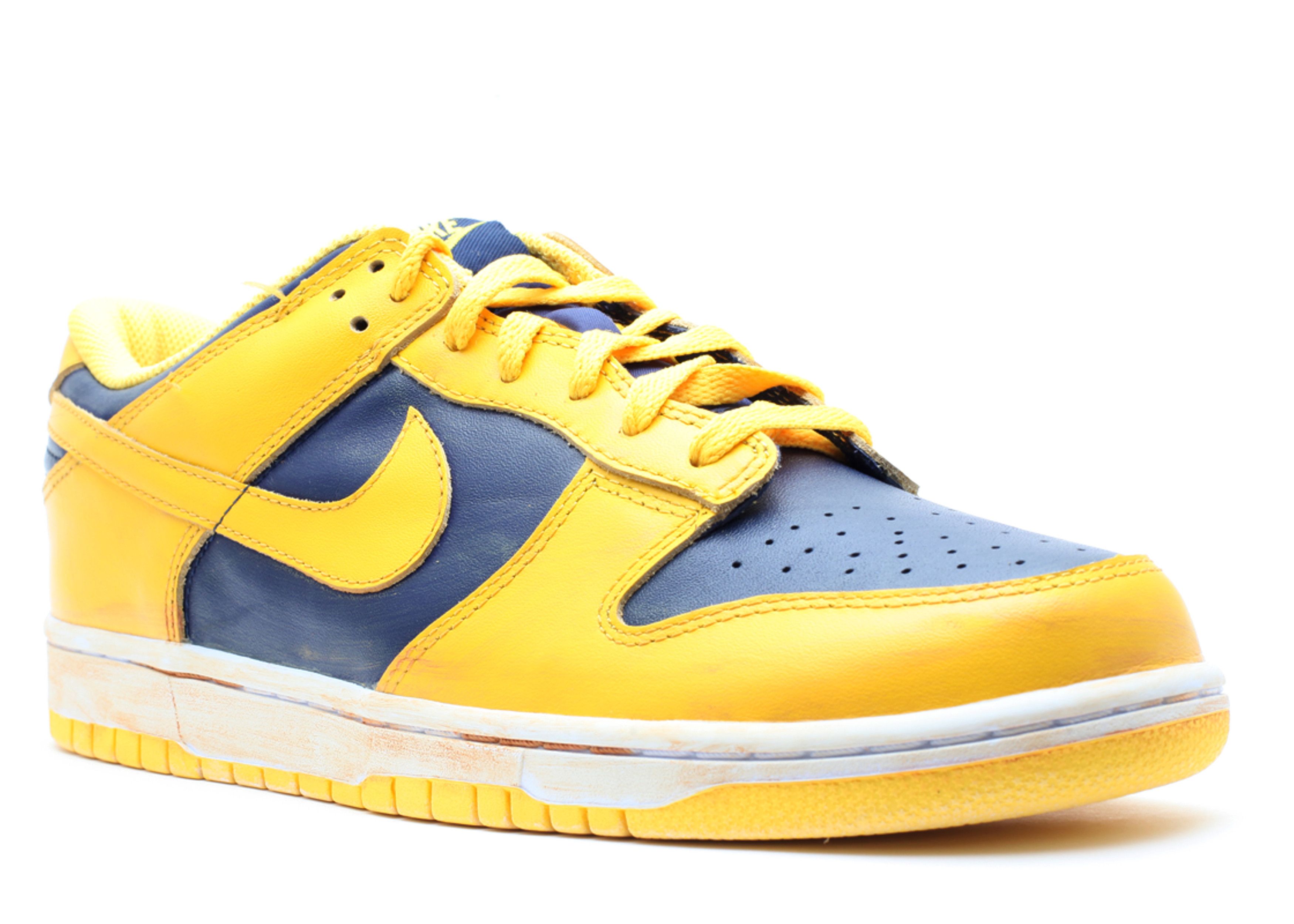 Dunk Low Vintage - Nike - 446242 700 - varsity maize/midnight navy 