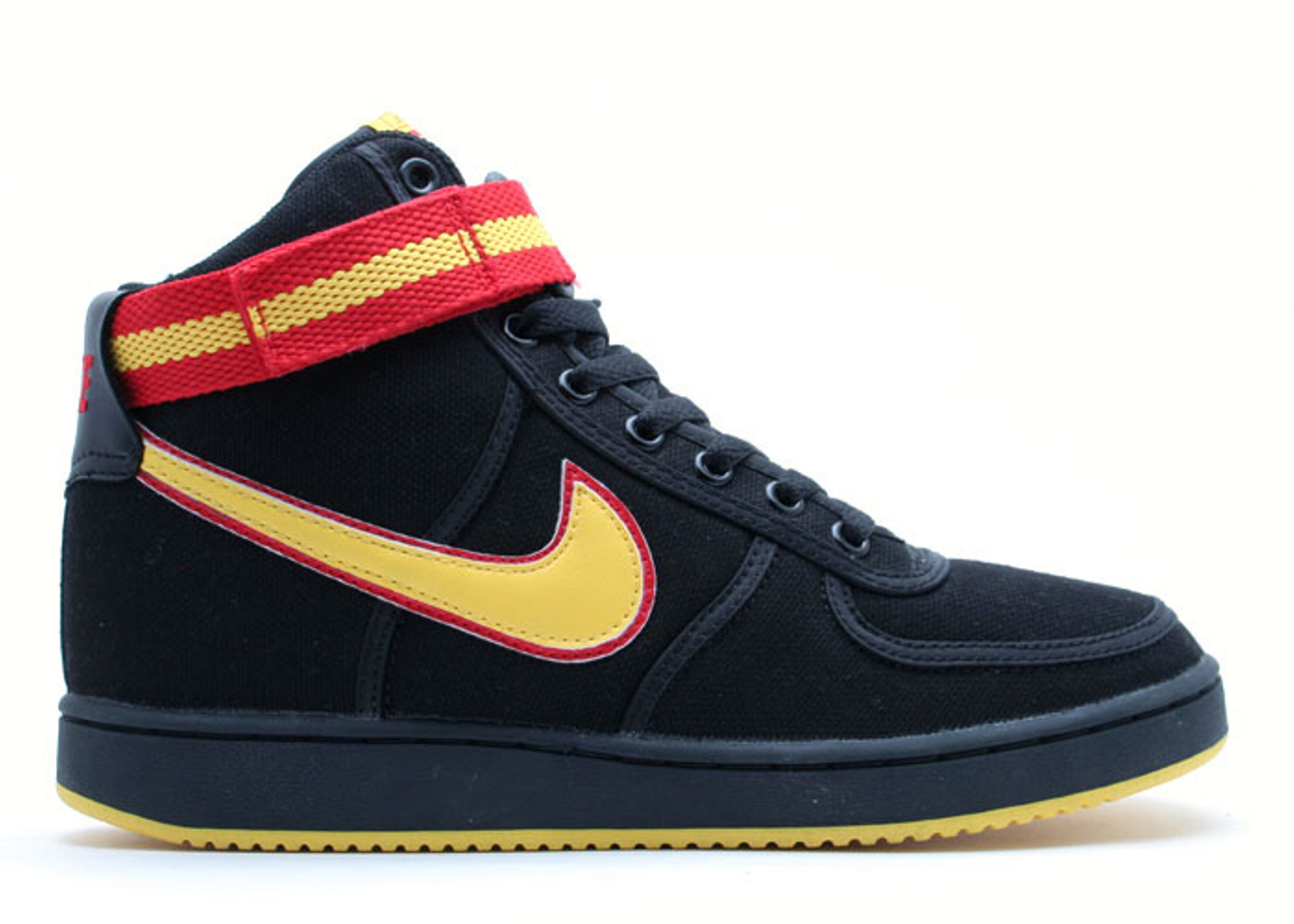 Vandal Hi Canvas - Nike - 306323 071 - black/yellow zest-sport red 