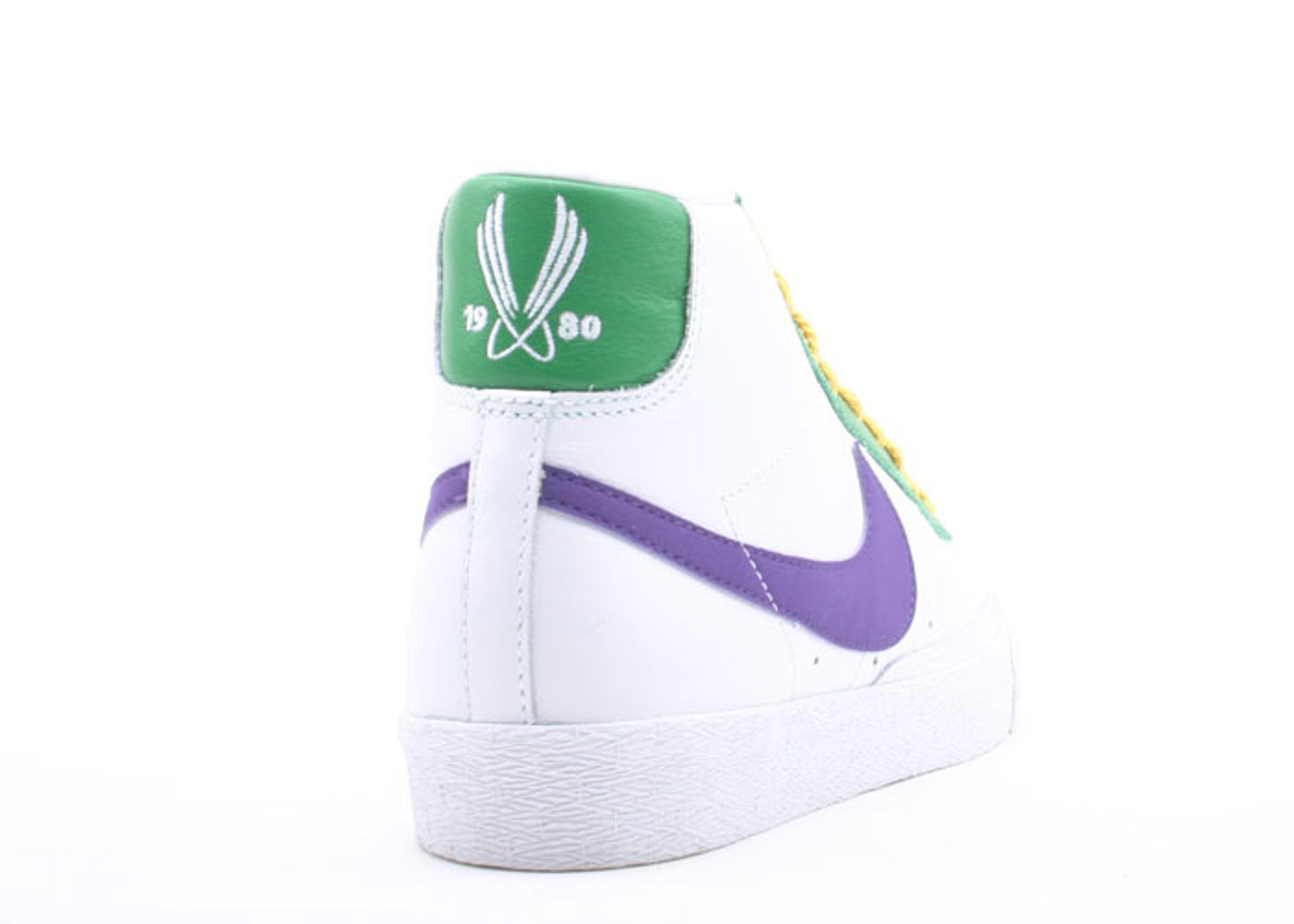 Blazer Mid - Nike - 313245 151 - white/varsity purple-green 