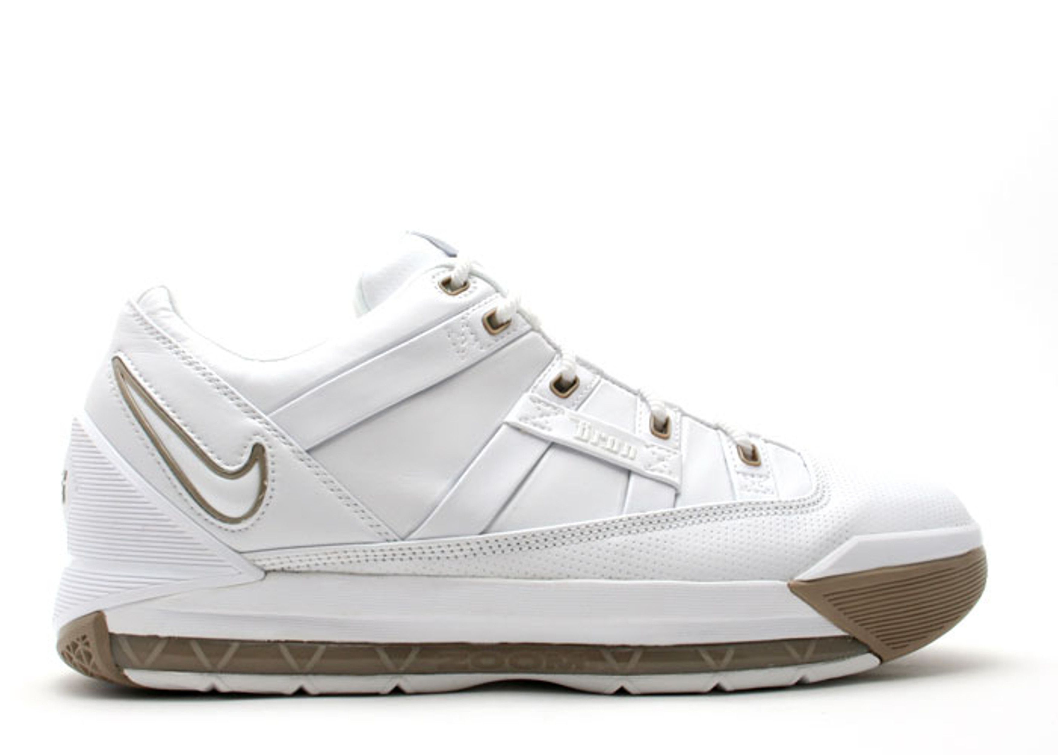 Zoom LeBron 3 Low - Nike - 314010 111 - white/white-khaki | Flight 