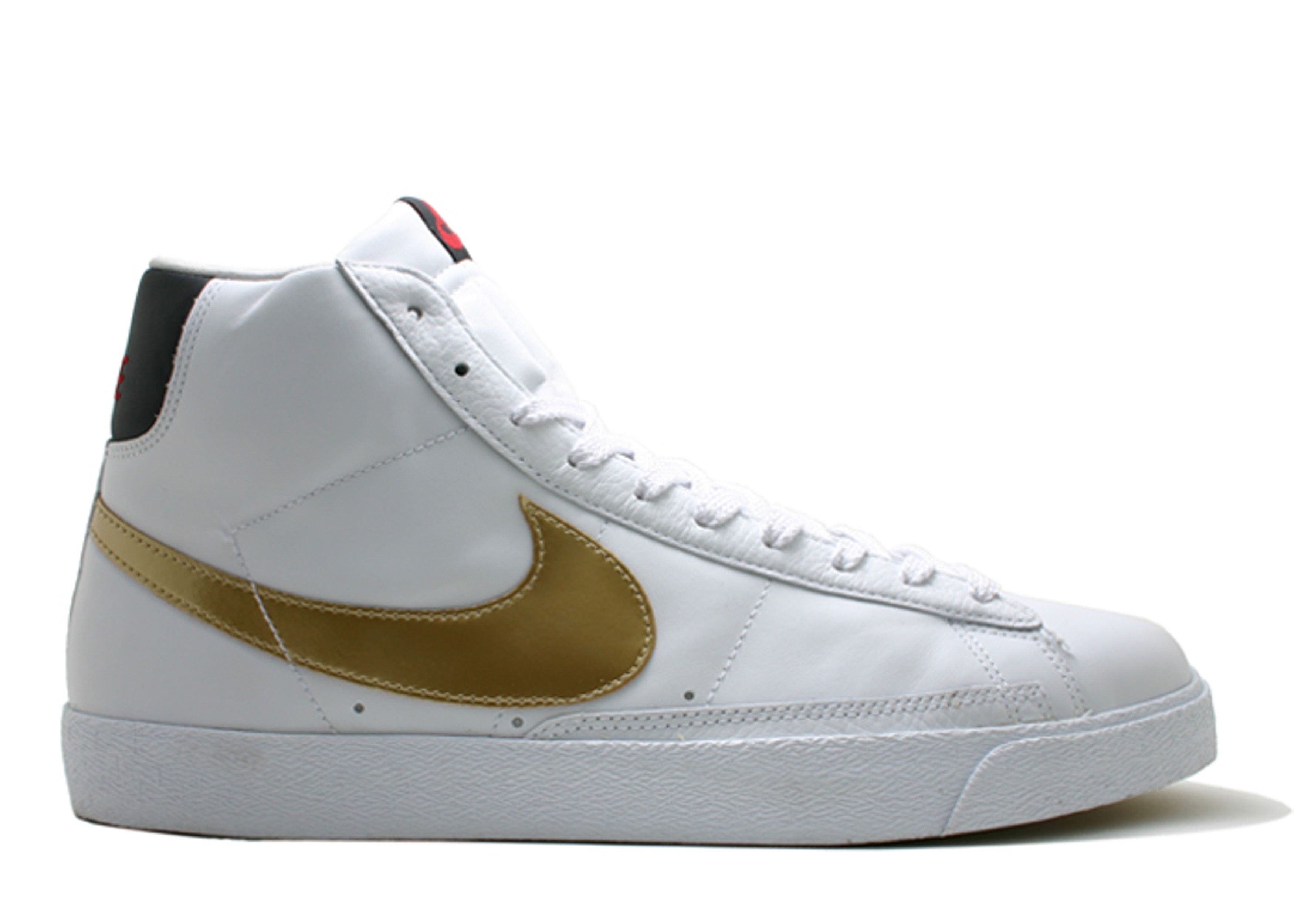 Blazer Mid 73 - Nike - 306972 171 - white/metallic gold-black 