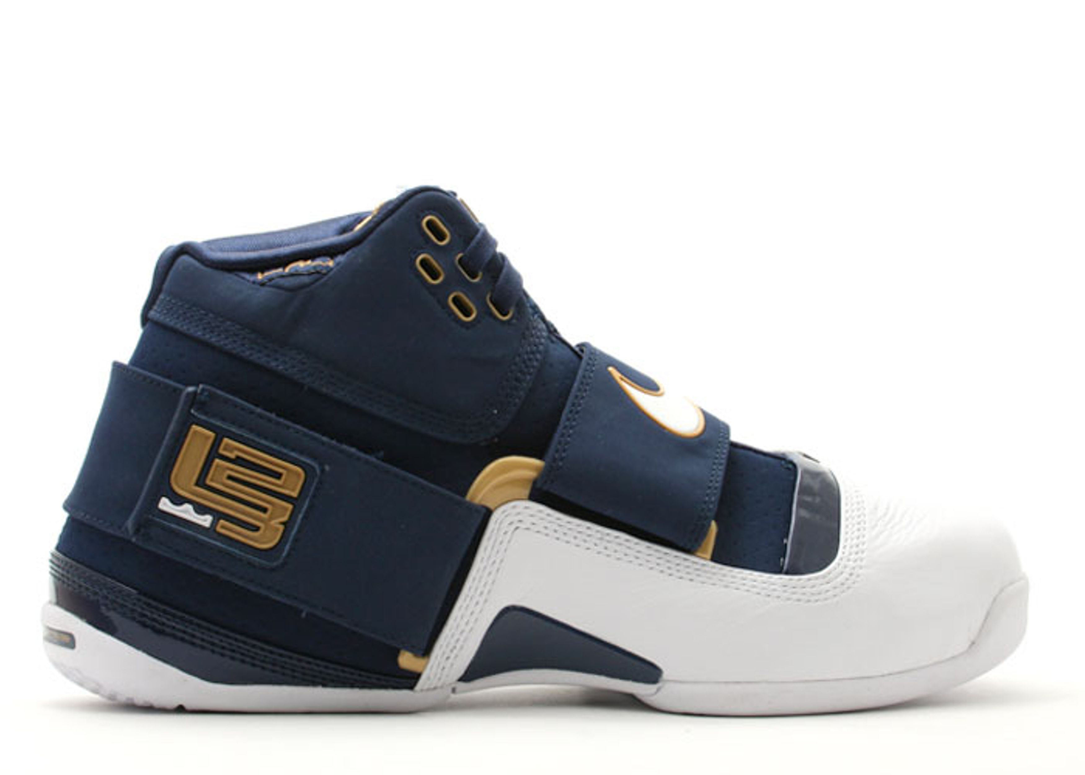 LeBron Zoom Soldier 'Midnight Navy' Nike 316643 411 white