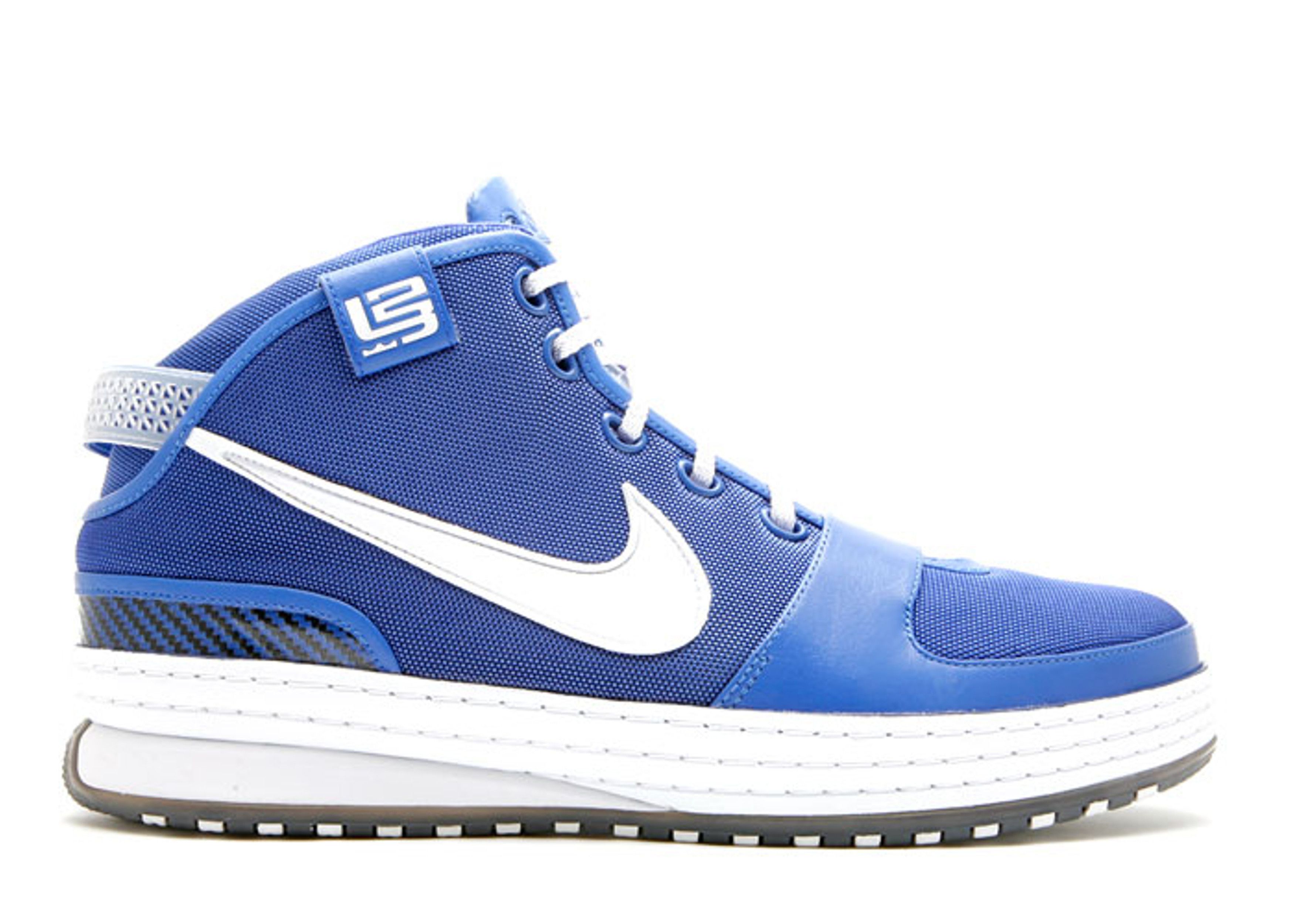 Lebron 6s Blue high top strap Nike LeBron VI 6 Yankees Edition Size 13 346526-111 | eBay main image 4
