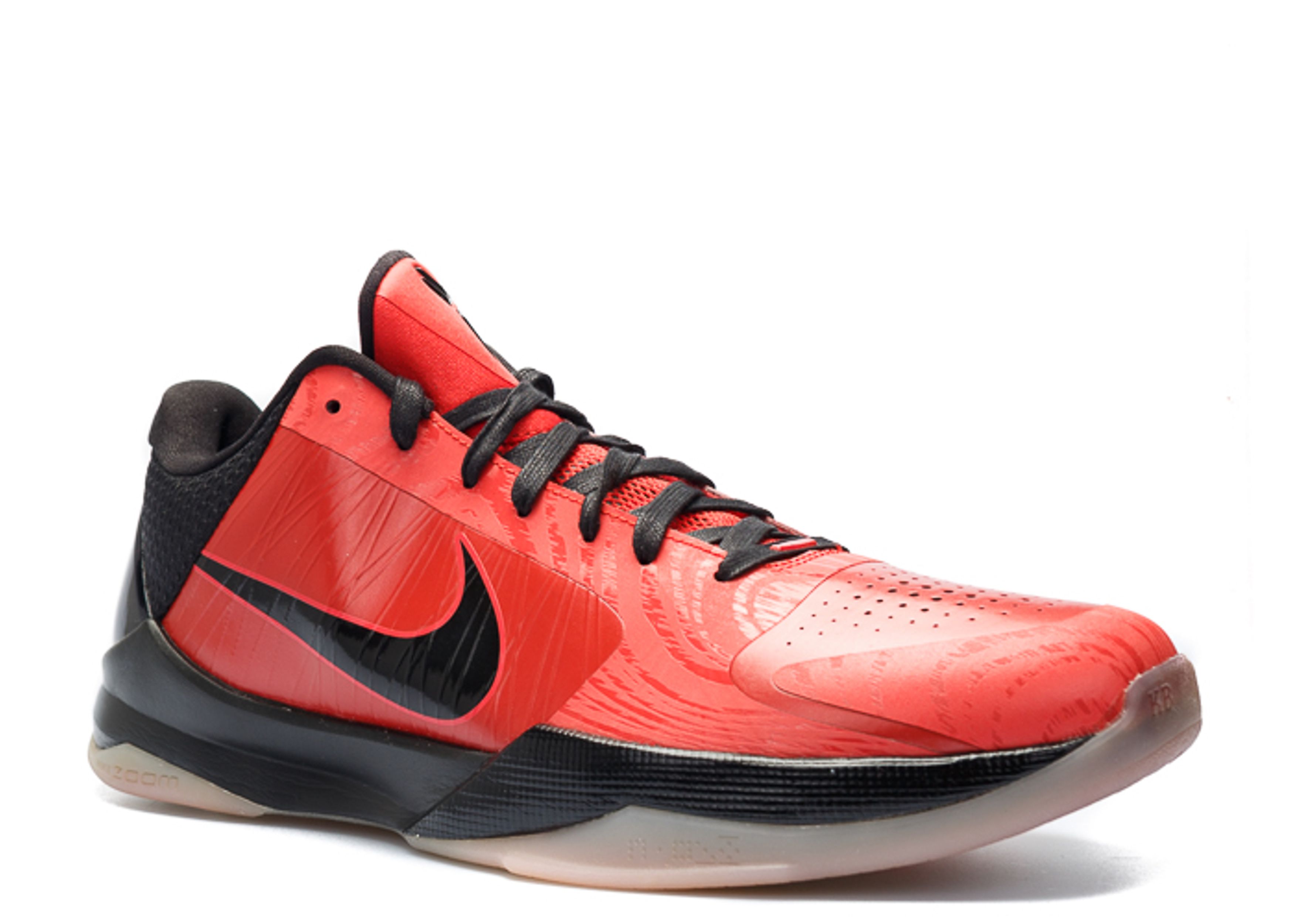 Size 9.5 Nike Zoom Kobe 5 Daring Red/ Black/White All Star 2010 OG Damaged ￼ Nike Zoom Kobe 5 All Star | eBay main image 4