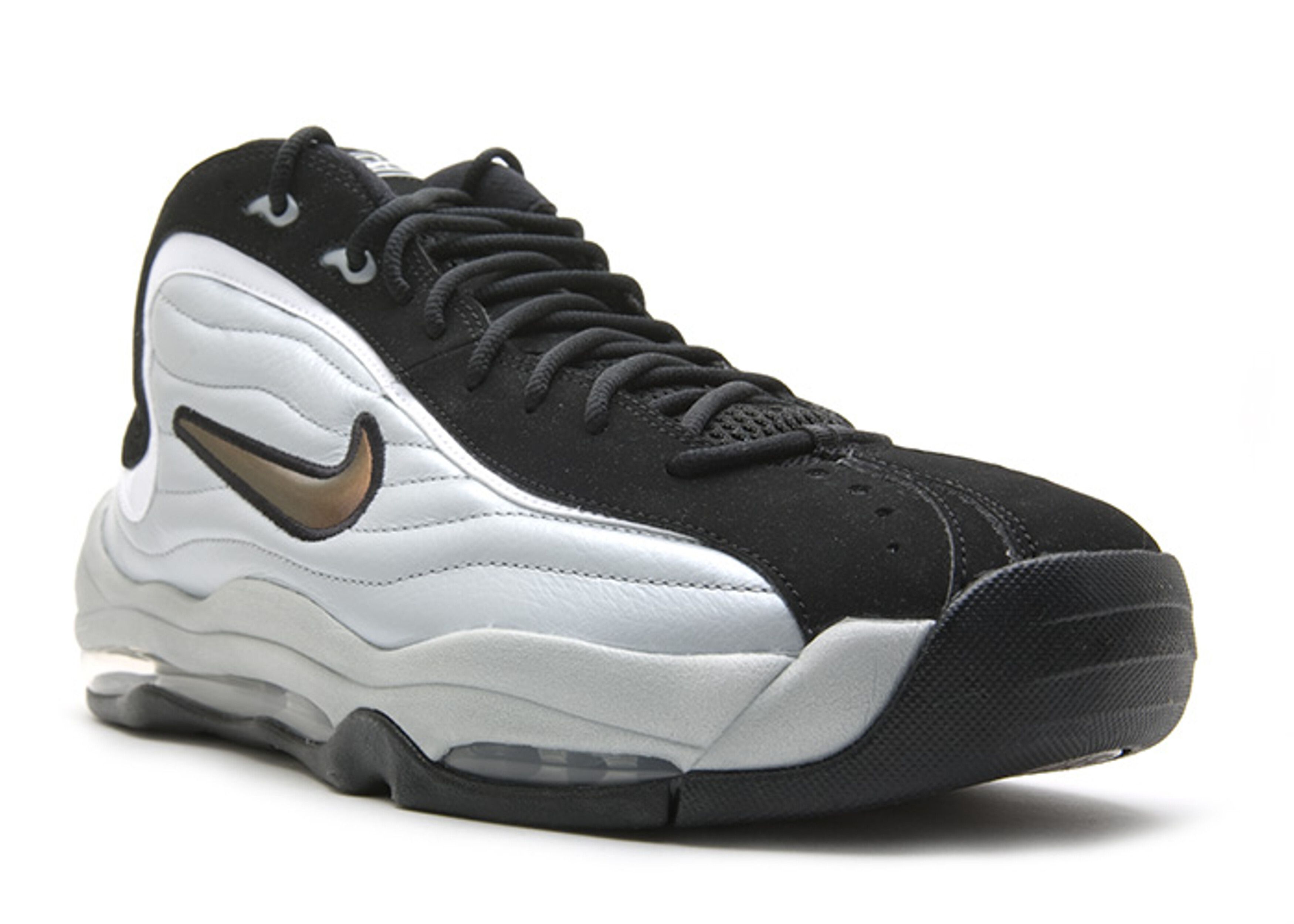 Nike Air Total Max Uptempo Metallic Silver Black Purple 366724-001 2010 11 READ Nike Air Total Max Uptempo Metallic Silver/Black/White (Size  main image 2