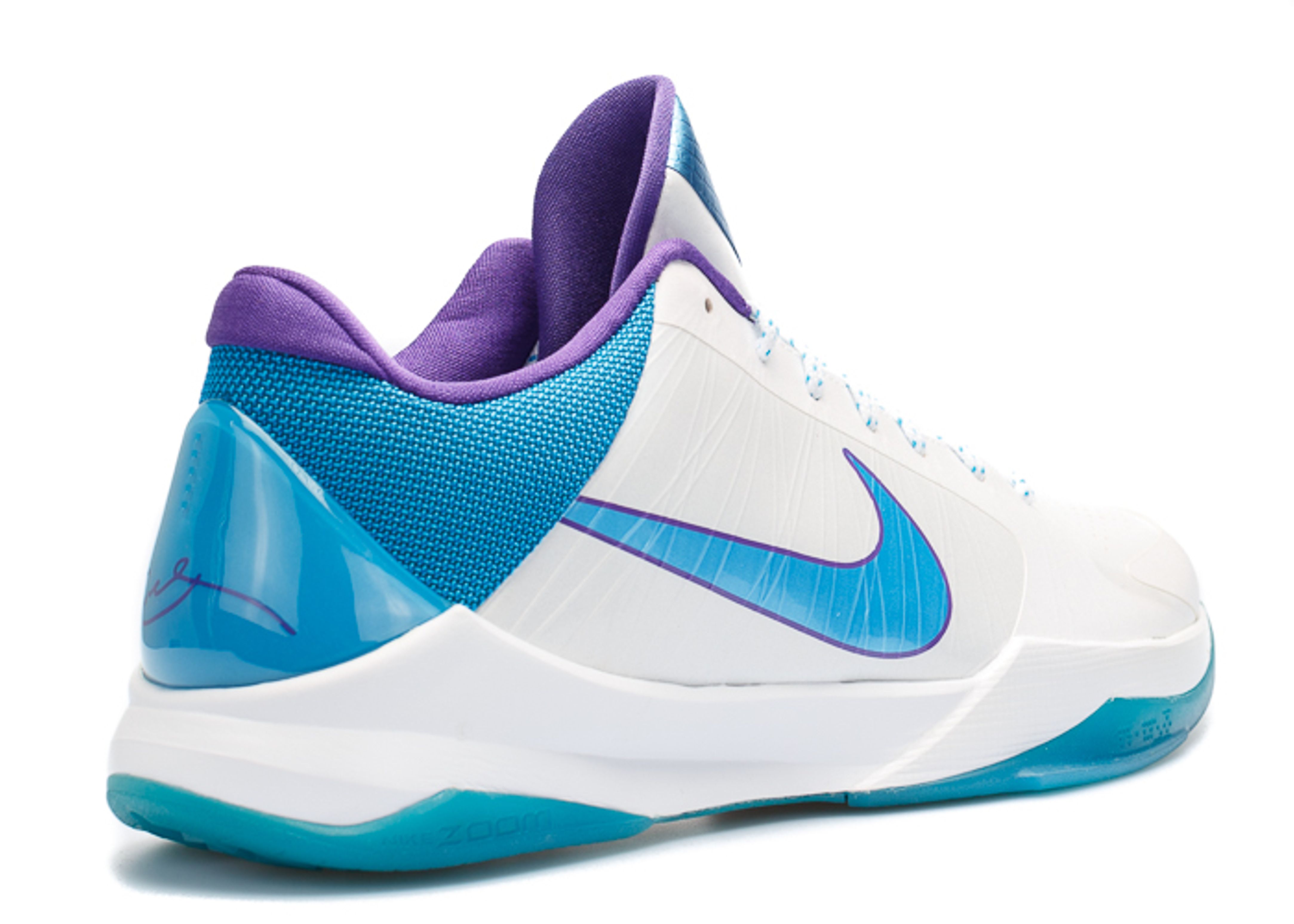 Nike Kobe Zoom V 5 Draft Day Charlotte Hornets Sneakers Shoes Size 12 US  2009