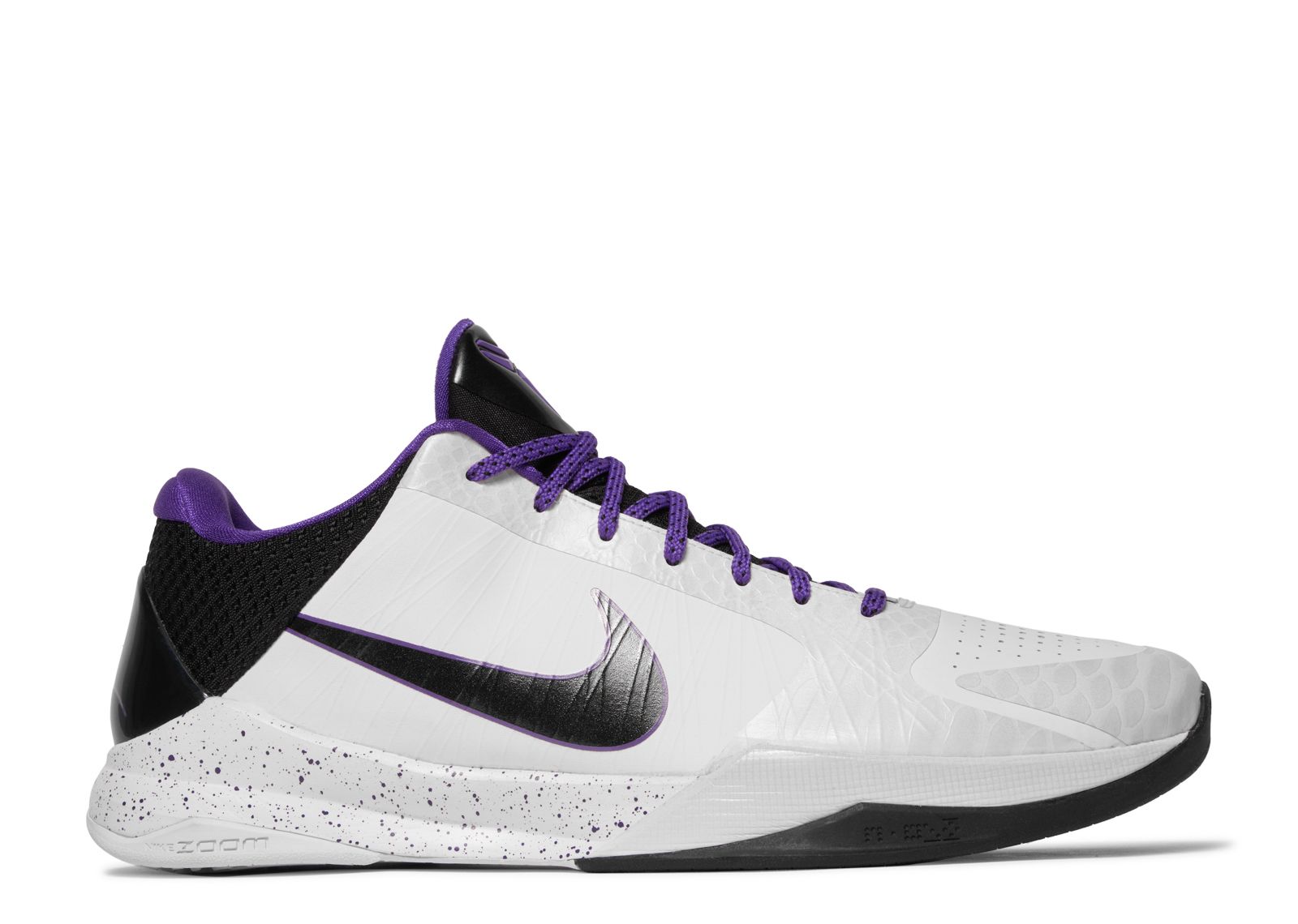 Zoom Kobe 5 'Inline' - Nike - 386429 101 - white/black-vrsty 