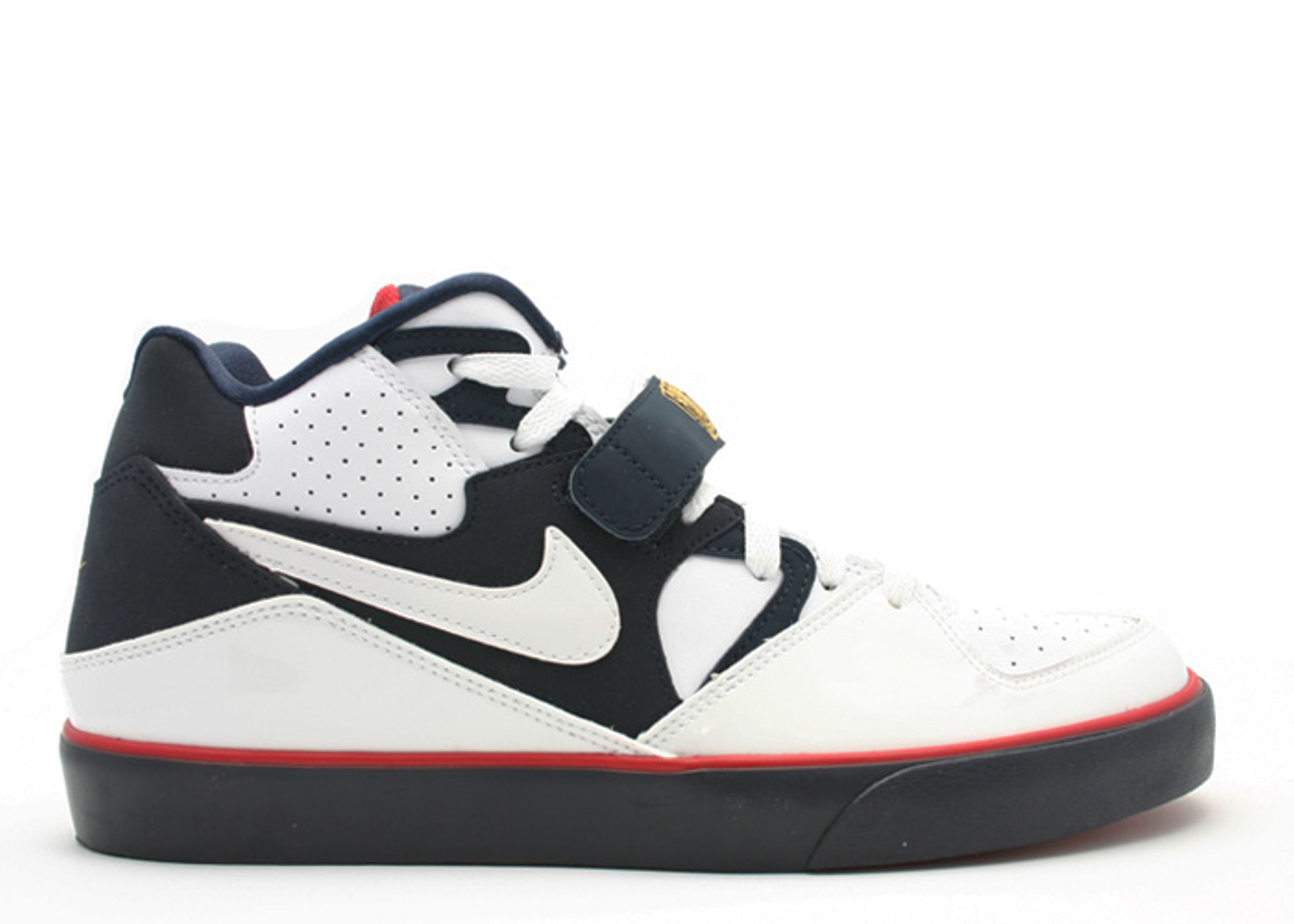 Auto Force 180 Mid - Nike - 375579 411 - drk obsdn/wht-mtllc gld 