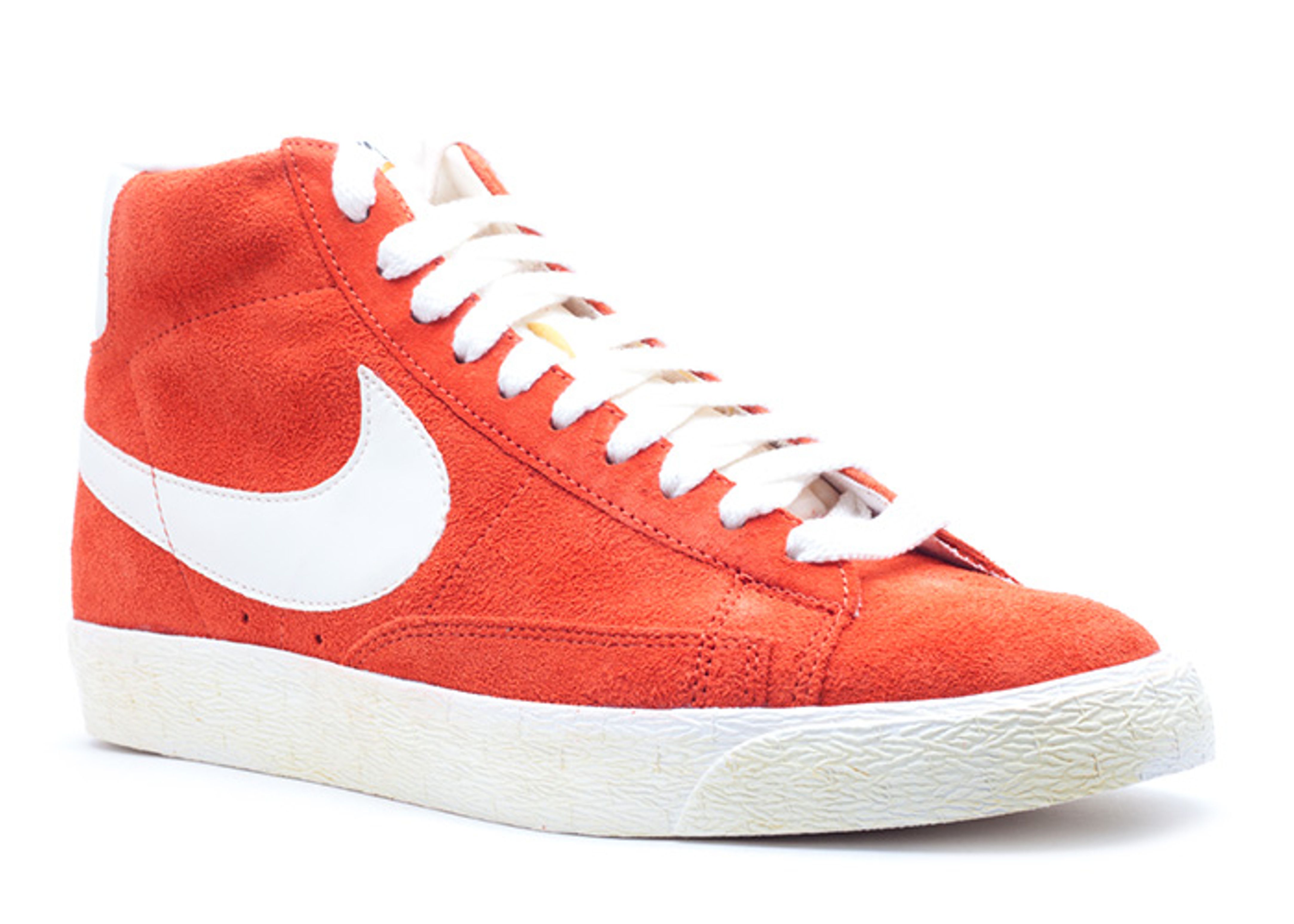 nike blazer high suede red