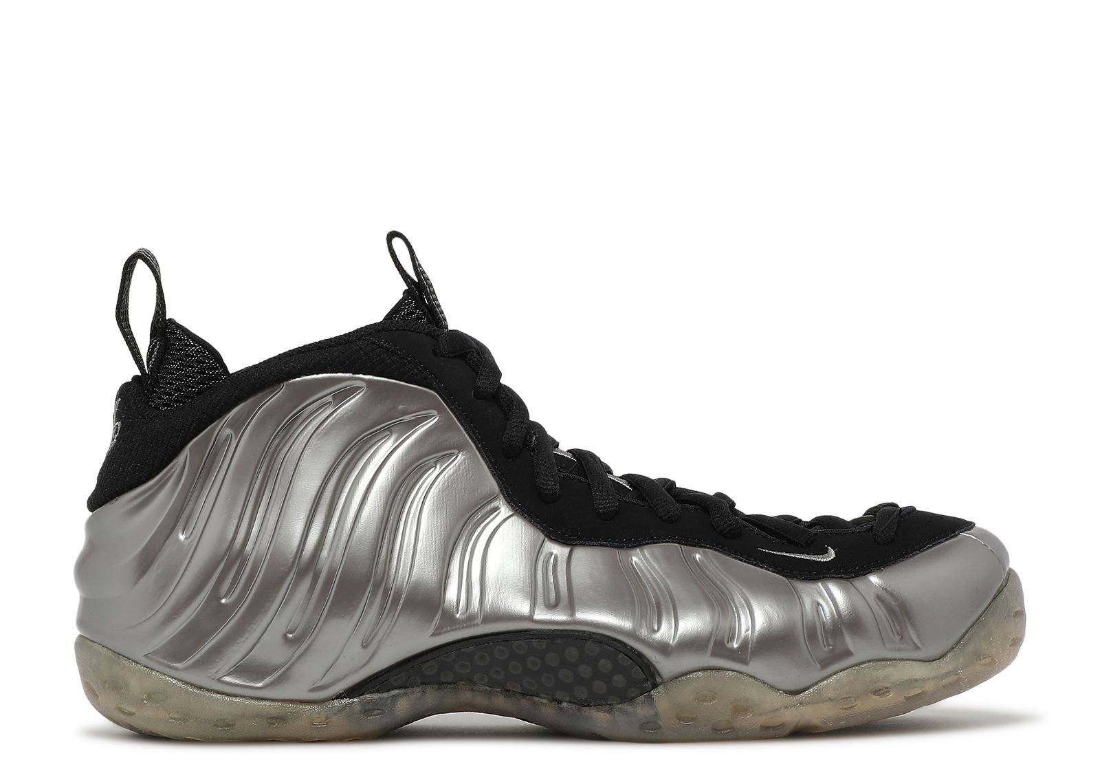 Nike Air Flightposite 1 Metallic Silver Black Basketball Shoe 624015-005 Mens 11 Air Flightposite - Nike - 624015 005 - black/metallic silver  main image 4