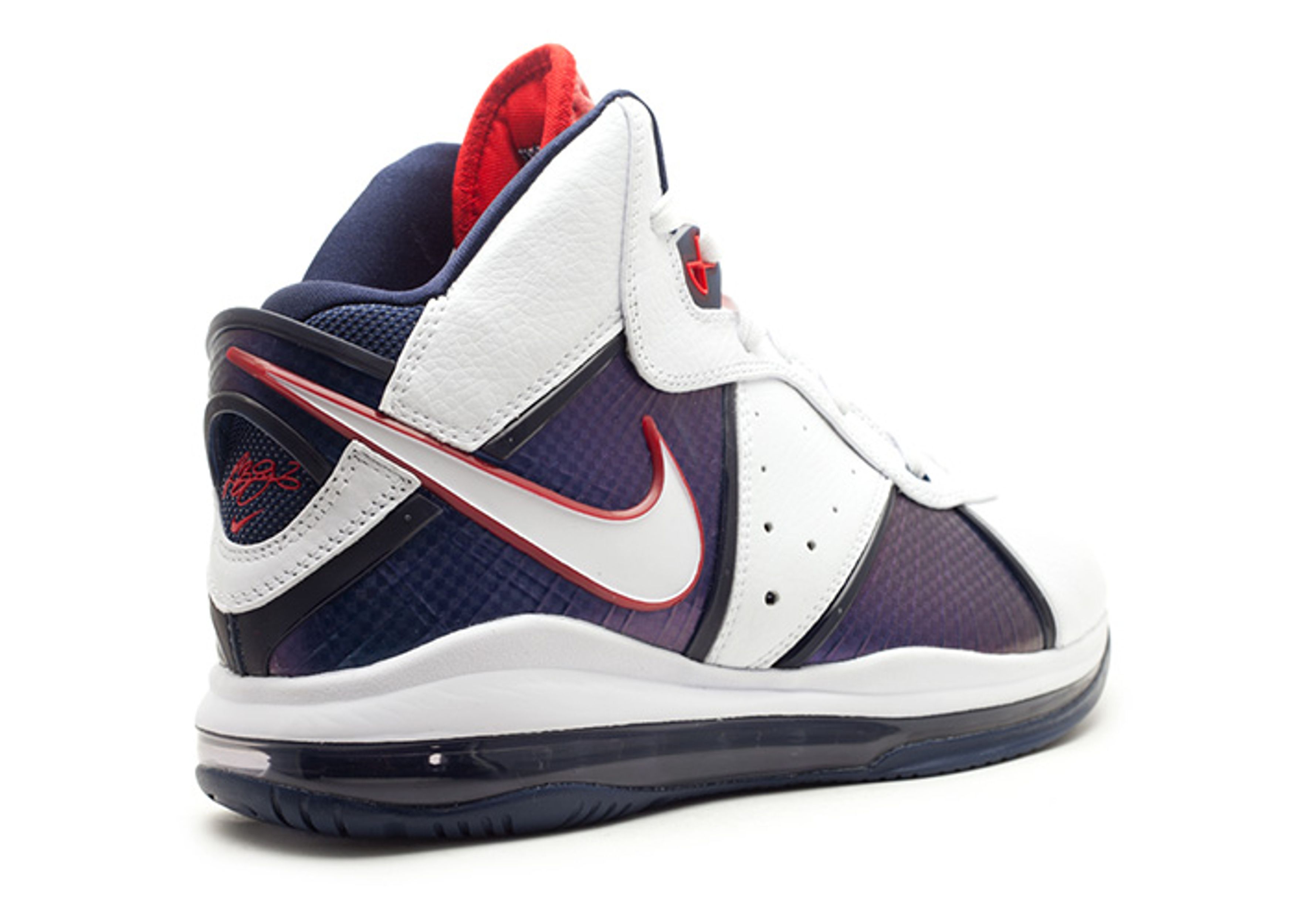 Nike Lebron Soldier VIII USA Mens 8.5 Basketball Shoes Red White Blue Nike LeBron 8 Veterans Day Men main image 2
