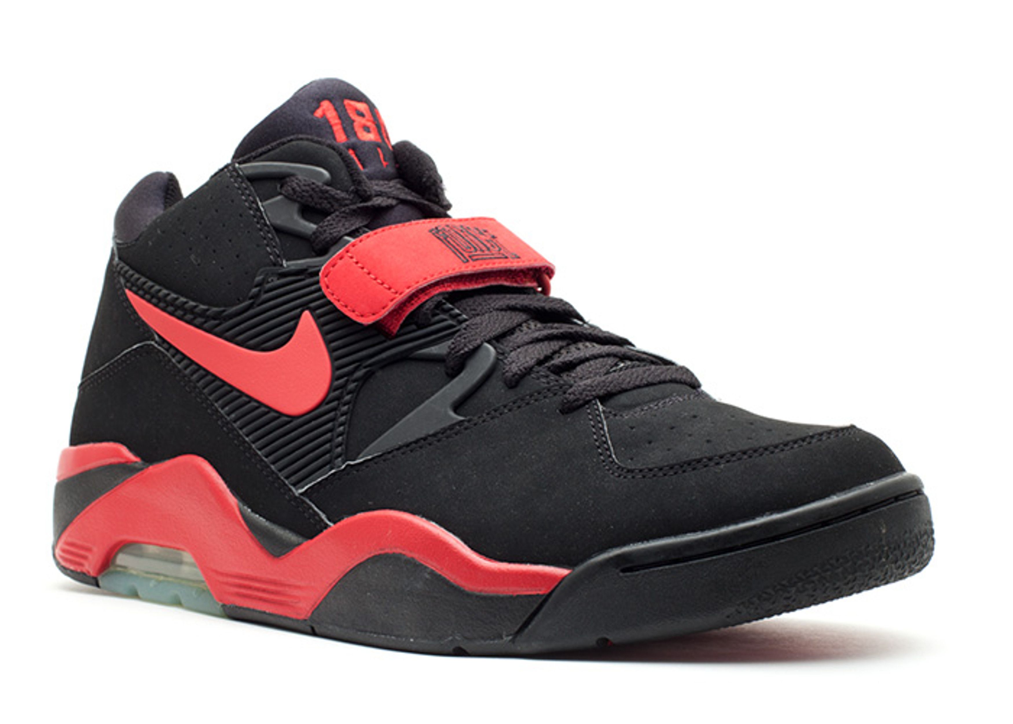Air Force 180 - Nike - 310095 061 - black/varsity red | Flight Club