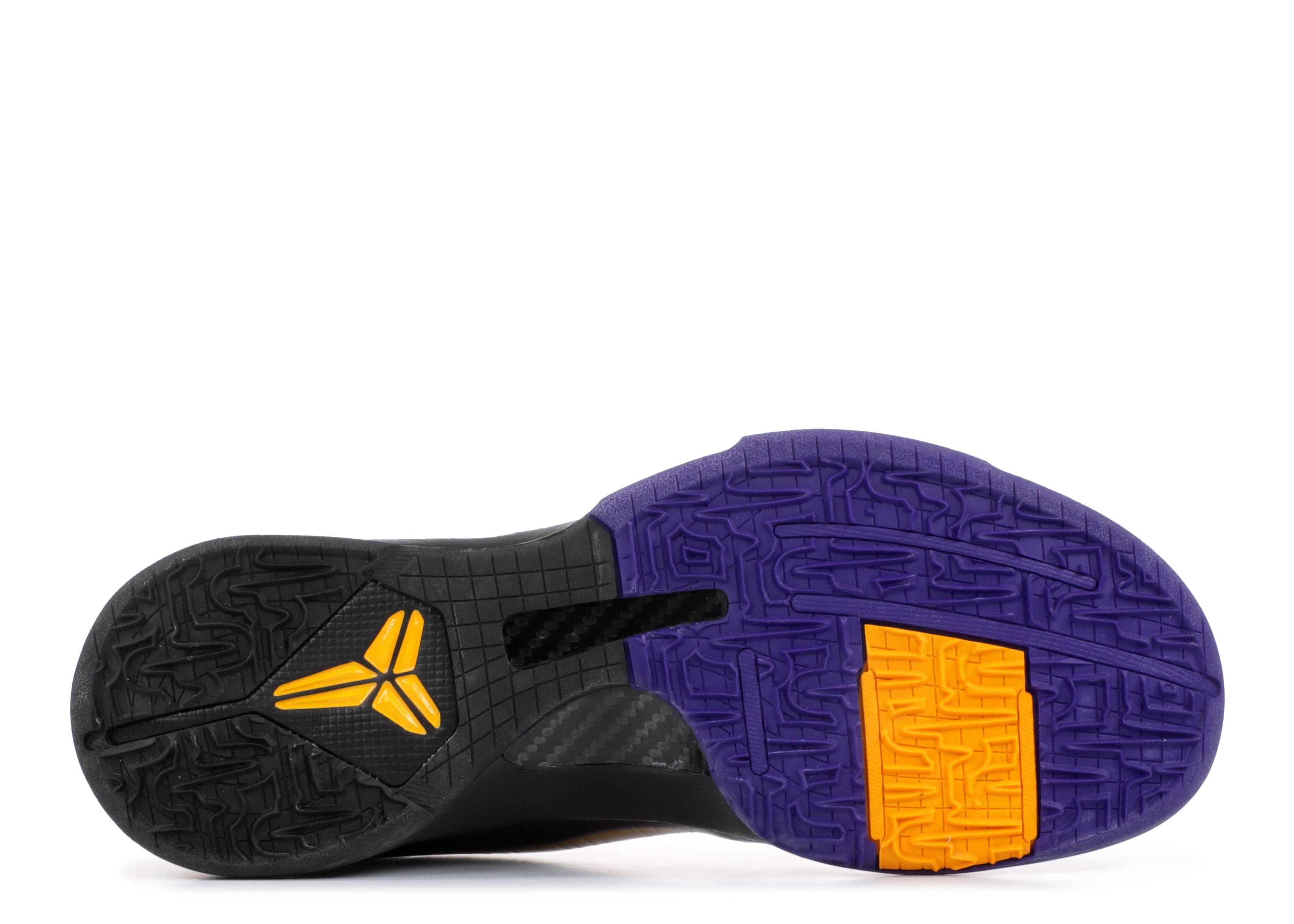 Zoom Kobe 5 XDR 'Lakers Away' - Nike - 386430 071 - black/de sol 